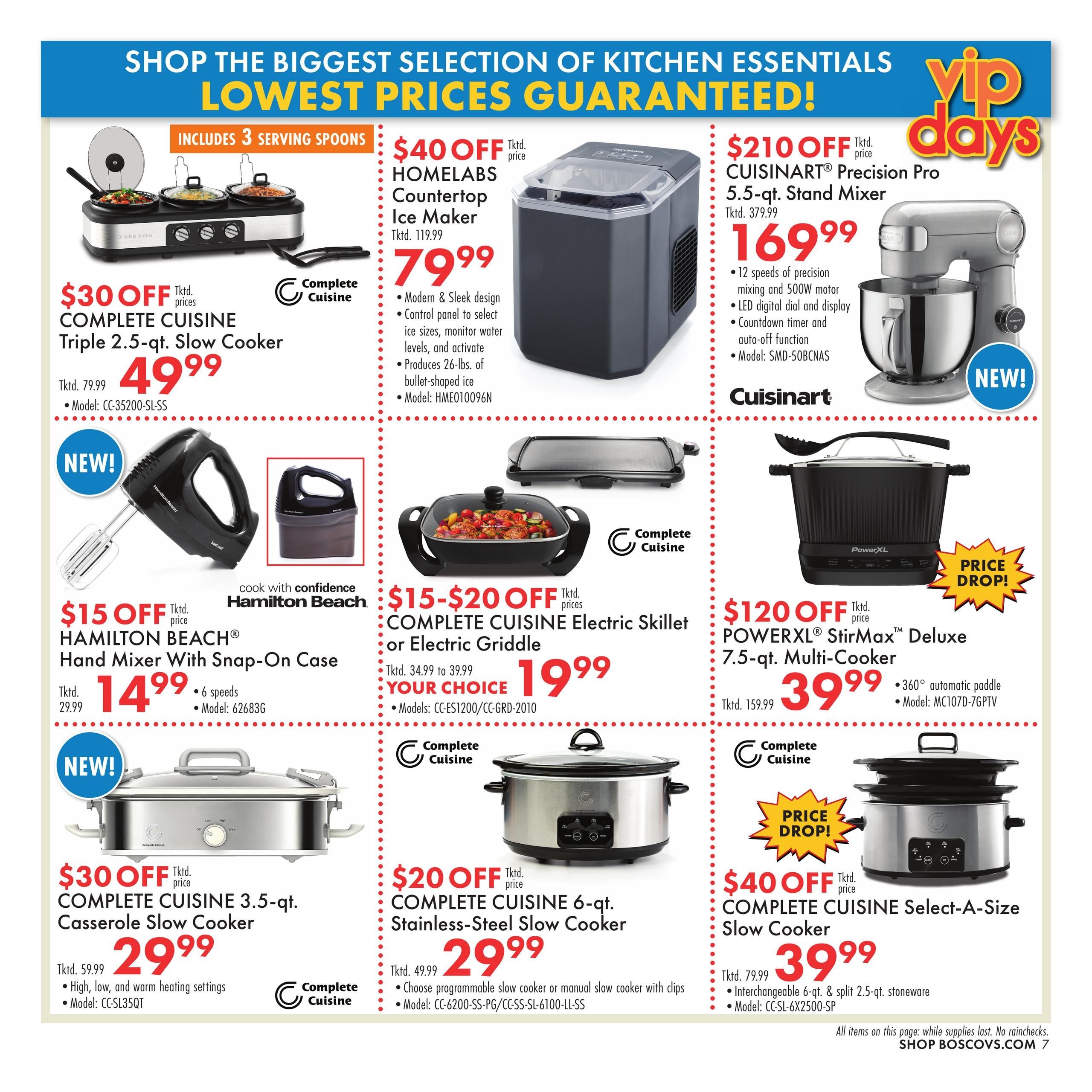 Boscov's Boscov’s Weekly Weekly Ad September 20 - 30, 2026