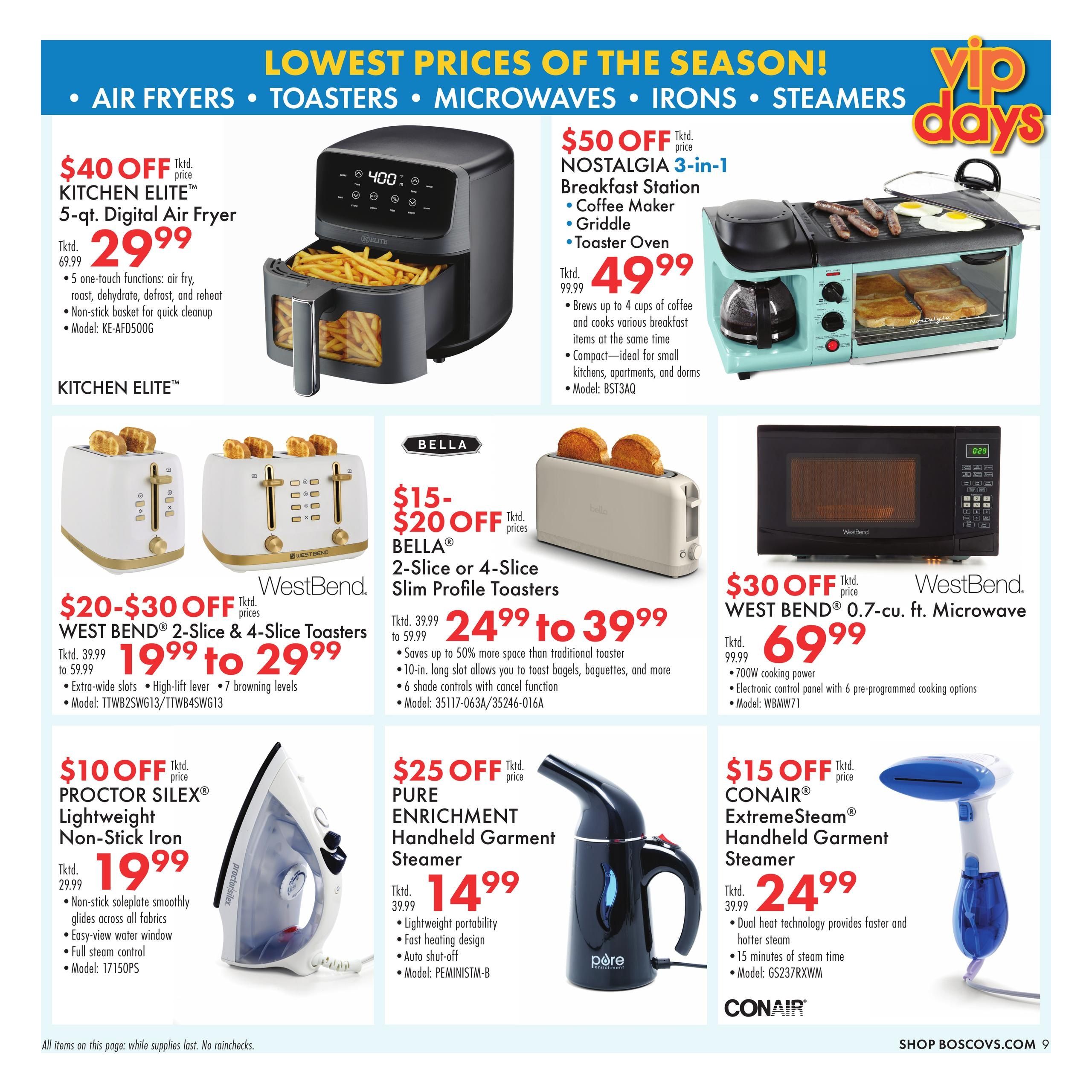 Boscov's Boscov’s Weekly Weekly Ad September 20 - 30, 2026