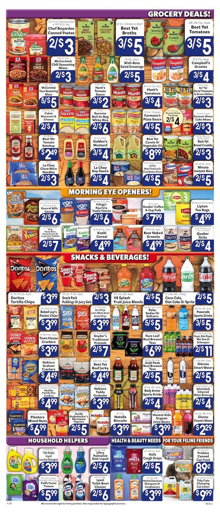 Valley Market and Jim's Great American Weekly Ad September 20 - 26, 2026