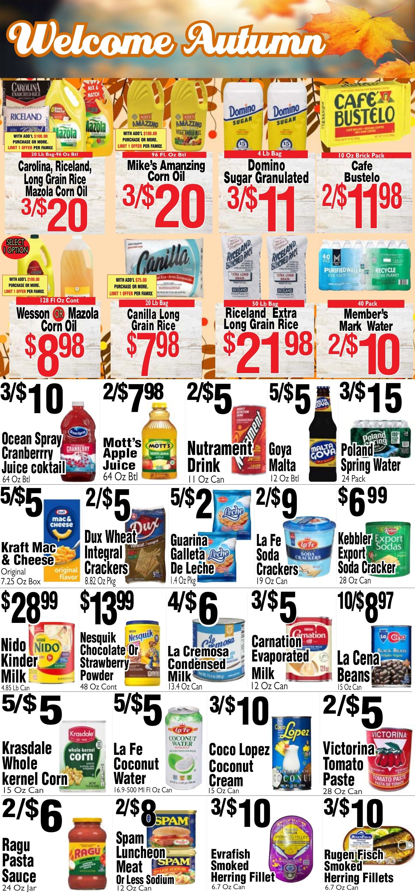 Dan's Supermarket Weekly Ad September 20 - October 26, 2026