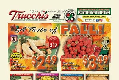 Trucchis Weekly Ad September 20 - 26, 2026