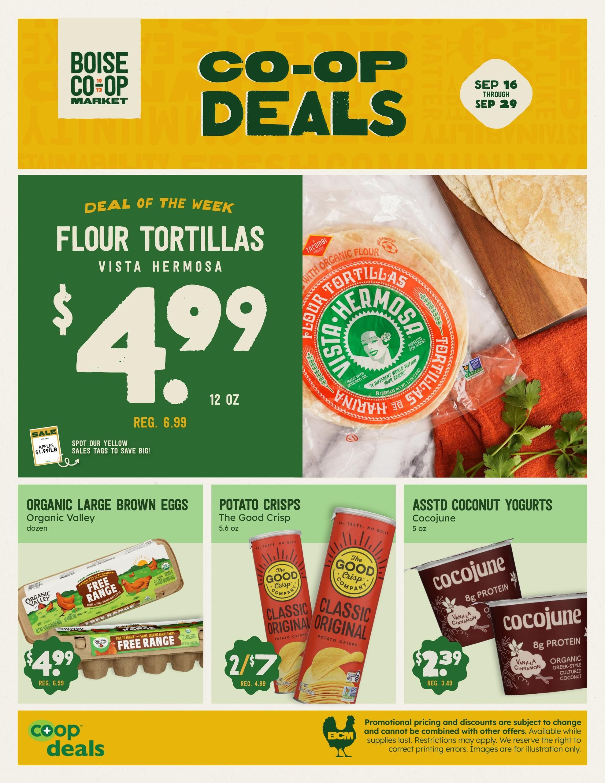 Boise Co-op Weekly Ad September 16 - 29, 2026