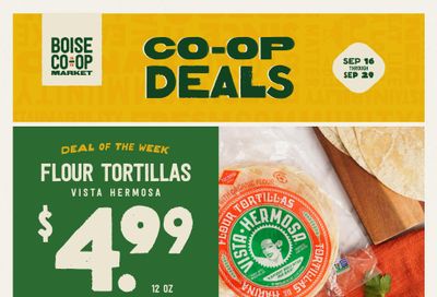 Boise Co-op Weekly Ad September 16 - 29, 2026