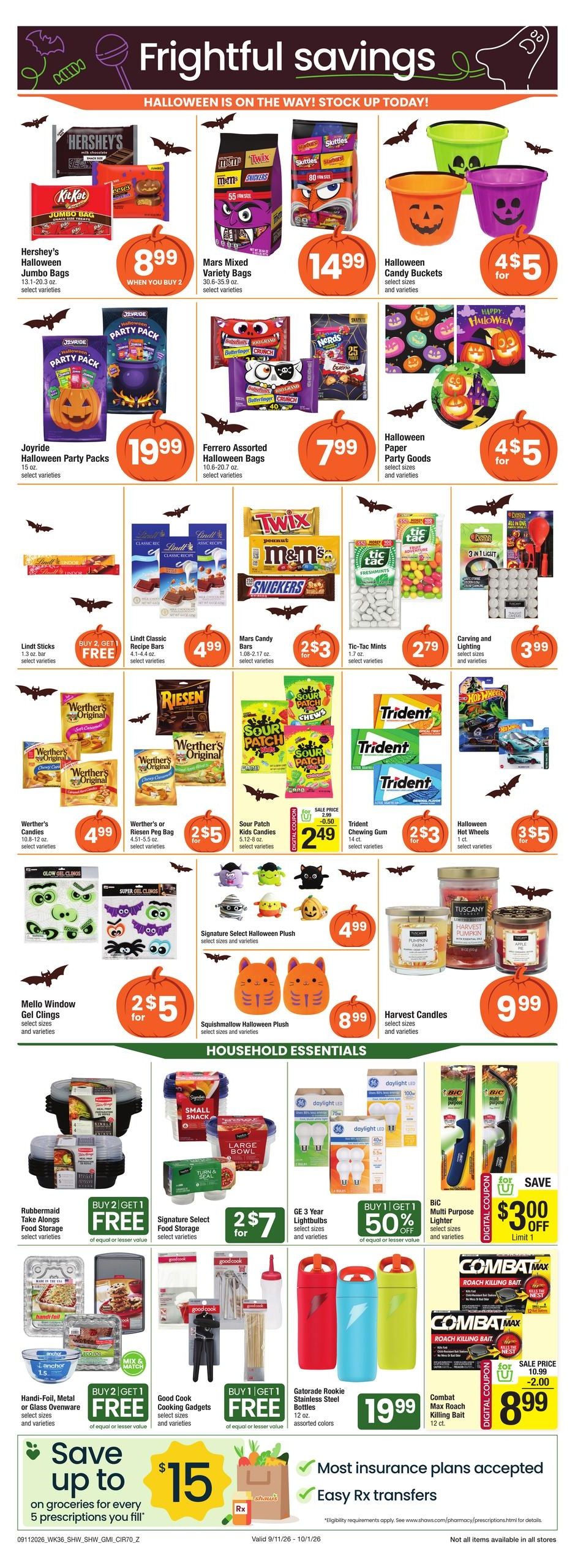 Shaw's (Providence Area, RI) Weekly Ad September 18 - 24, 2026