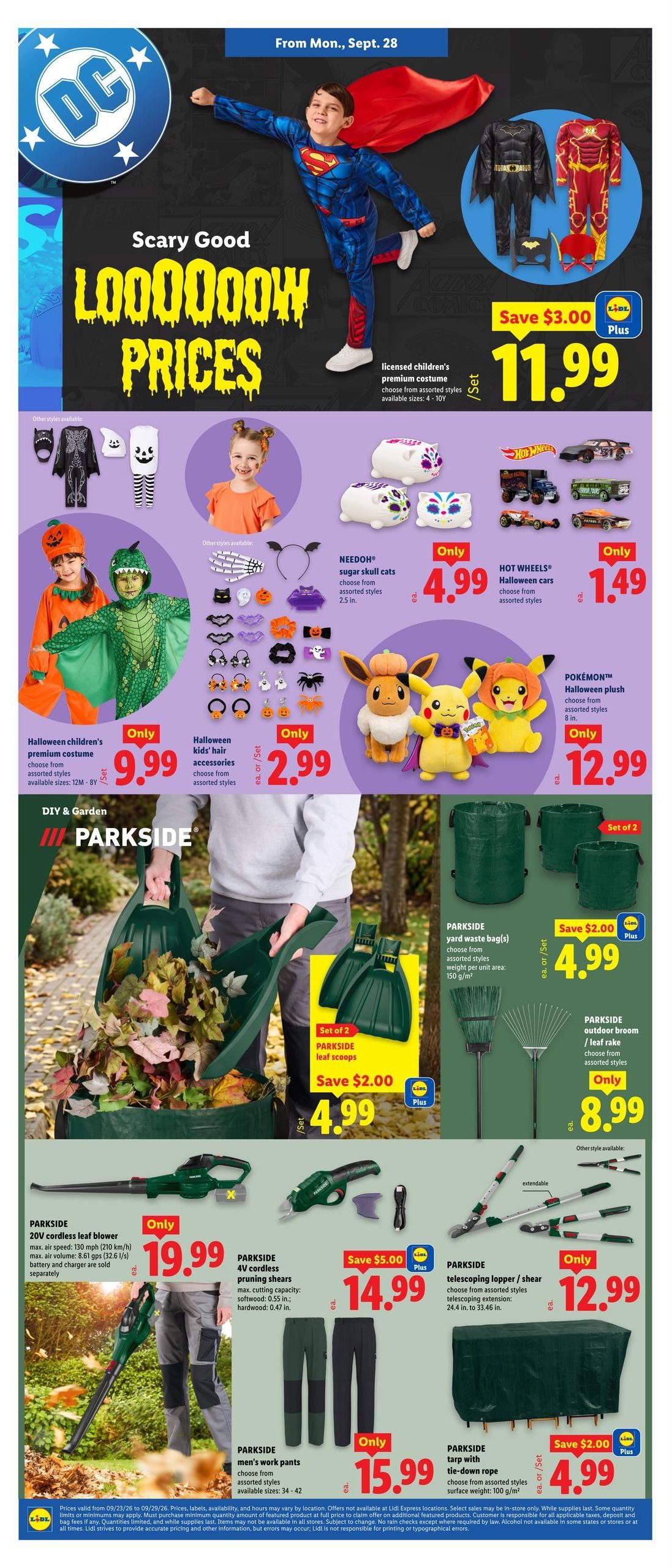 Lidl (Cheswold Area, DE) Weekly Ad September 23 - 29, 2026