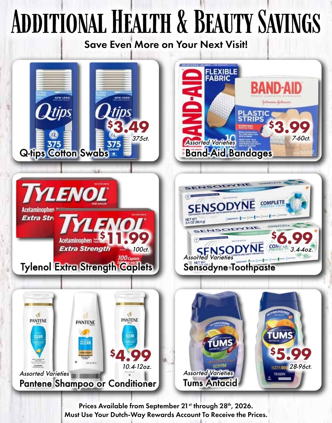 Dutch-Way Farm Market Weekly Ad September 21 - 28, 2026