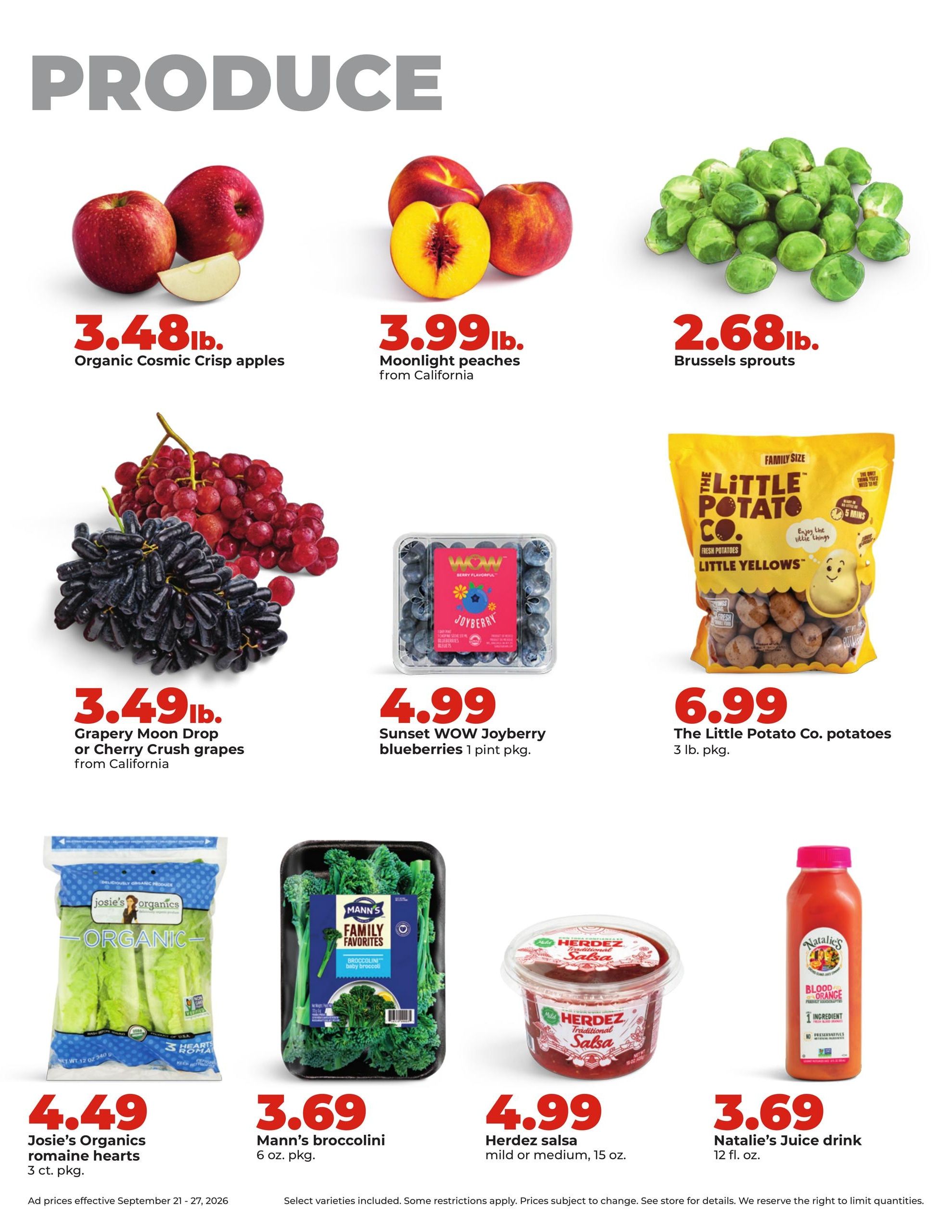 Hy-Vee (Argyle Area, MO) Weekly Ad September 21 - 27, 2026