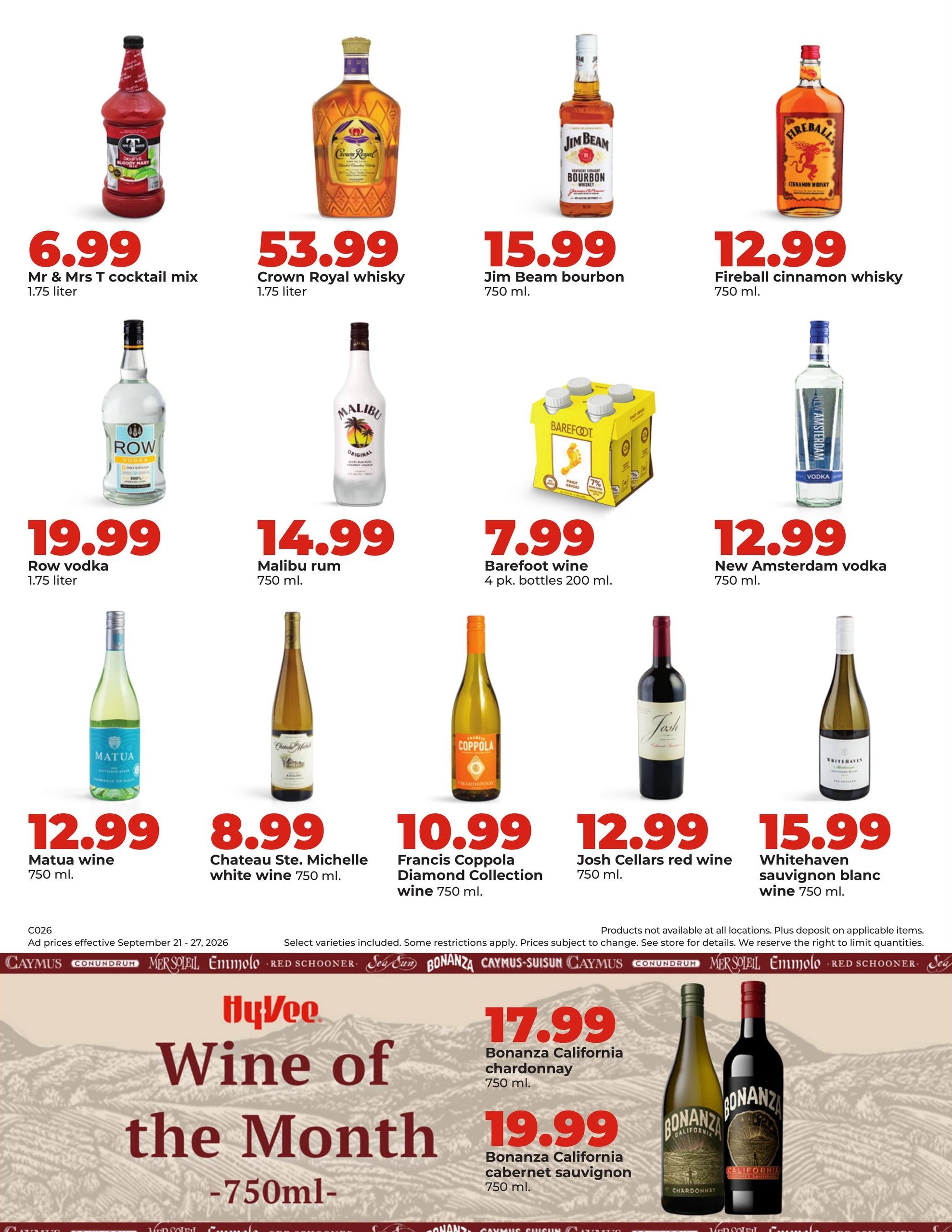 Hy-Vee (Argyle Area, MO) Weekly Ad September 21 - 27, 2026