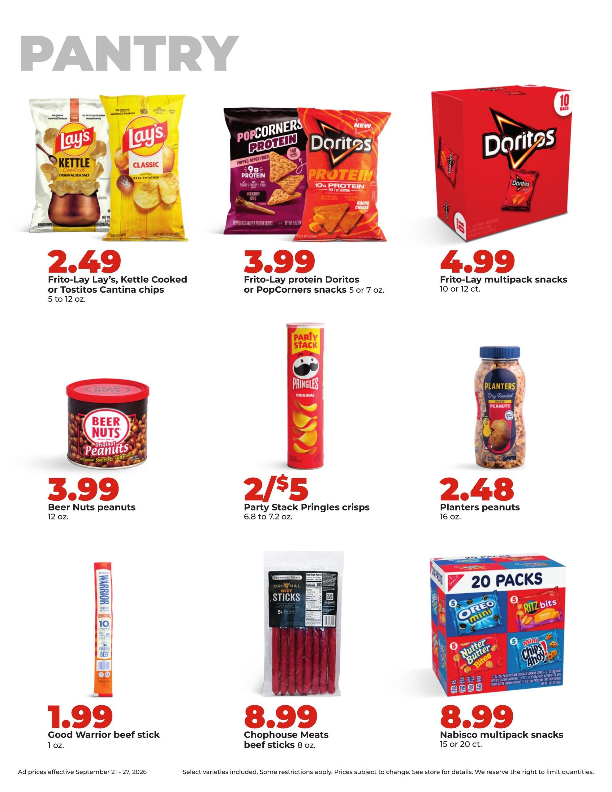 Hy-Vee (Pocahontas Area, IA) Weekly Ad September 21 - 27, 2026