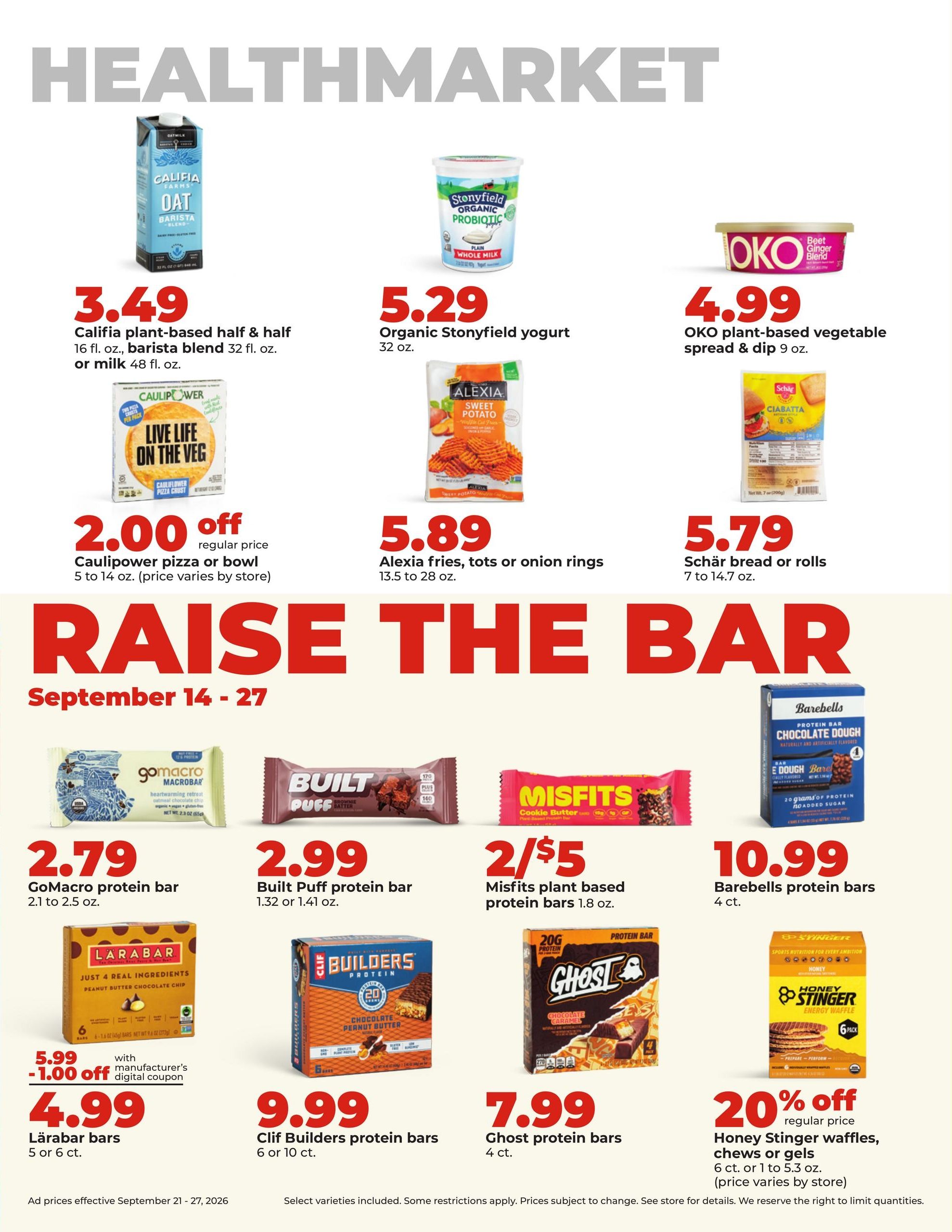 Hy-Vee (Pocahontas Area, IA) Weekly Ad September 21 - 27, 2026