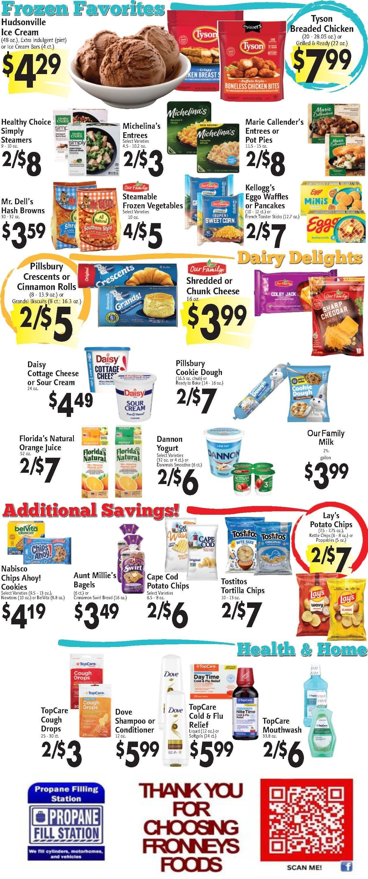 Fronney's Foods Weekly Ad September 21 - 27, 2026