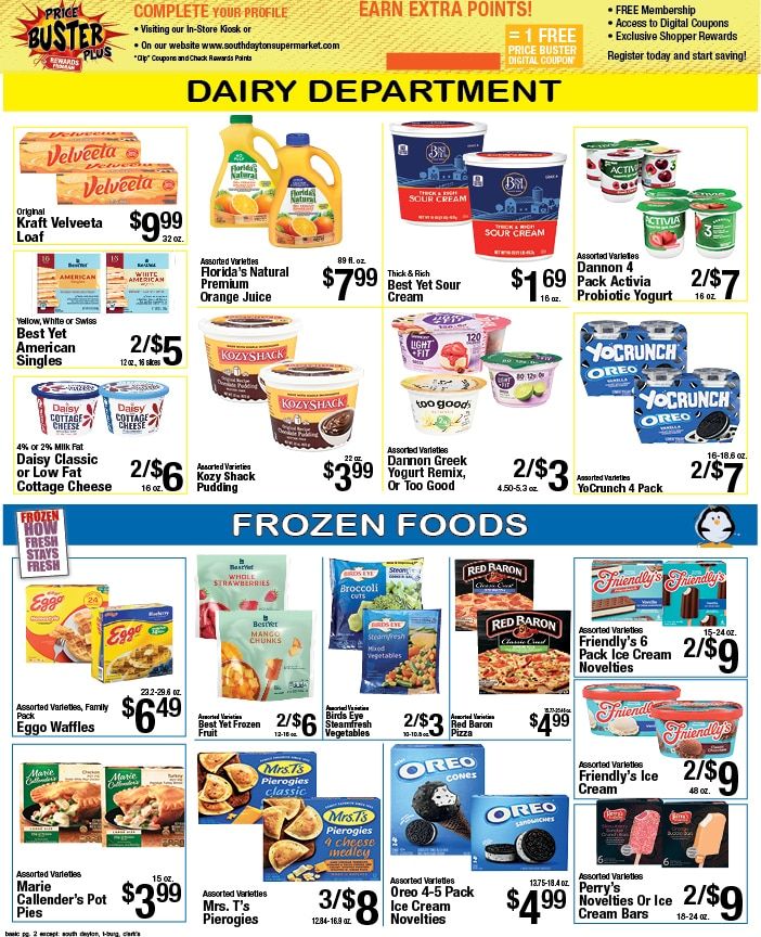 South Dayton Supermarket Weekly Ad September 21 - 27, 2026