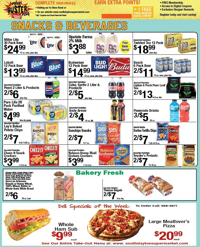 South Dayton Supermarket Weekly Ad September 21 - 27, 2026