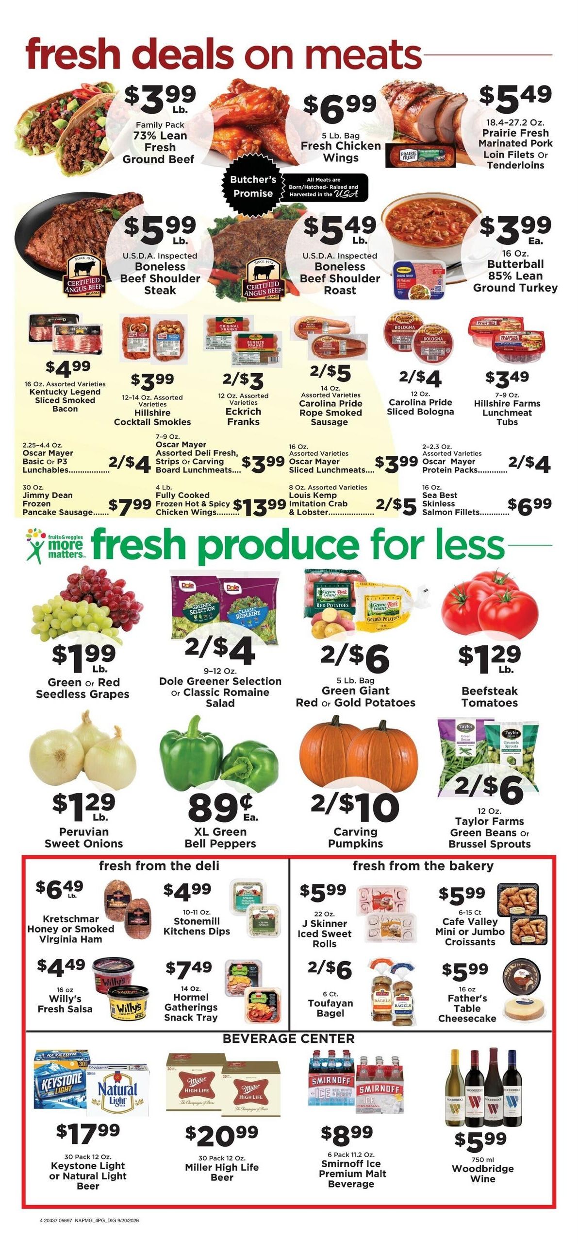 Big John Weekly Ad September 21 - 27, 2026