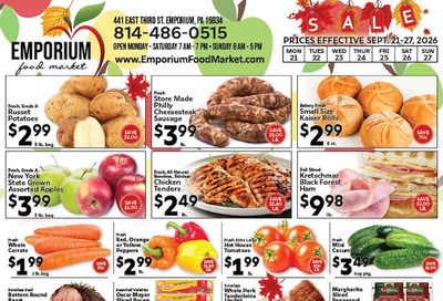 Emporium Food Market Weekly Ad September 21 - 27, 2026