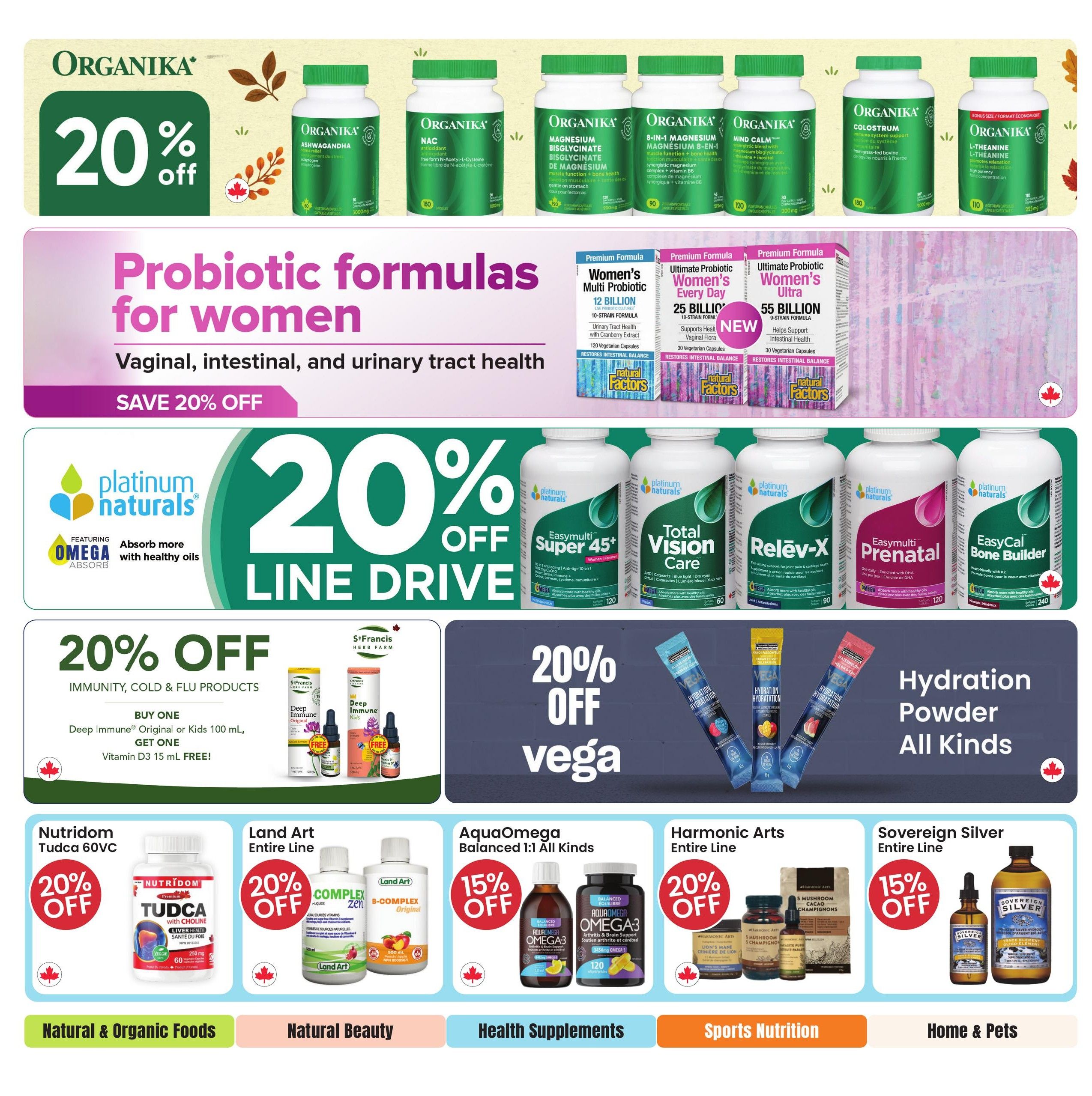 Healthy Planet Flyer September 22 to October 14