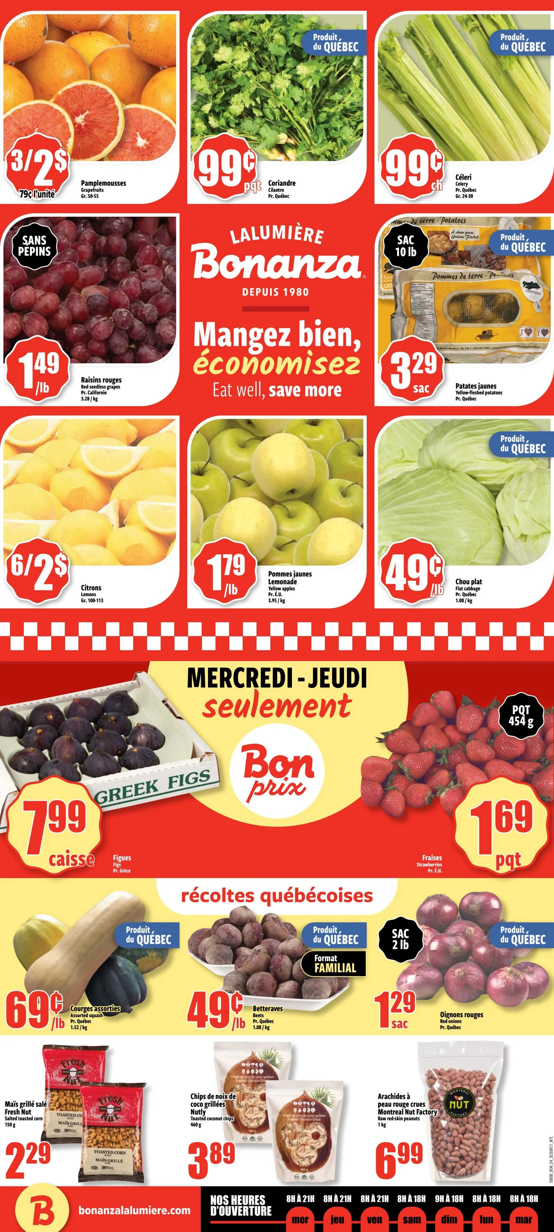 Bonanza Flyer September 23 to 29