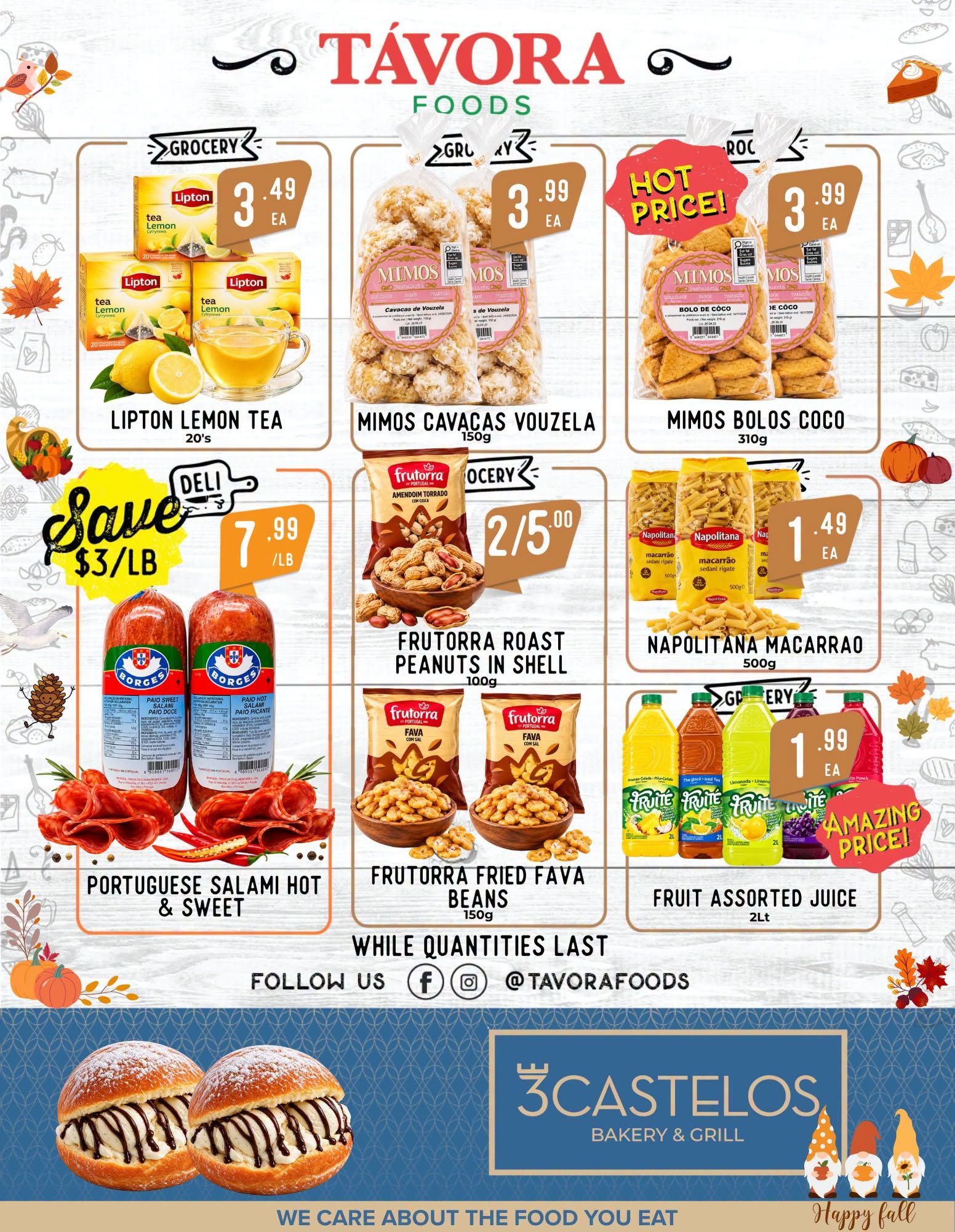 Tavora Foods Flyer September 21 to 27