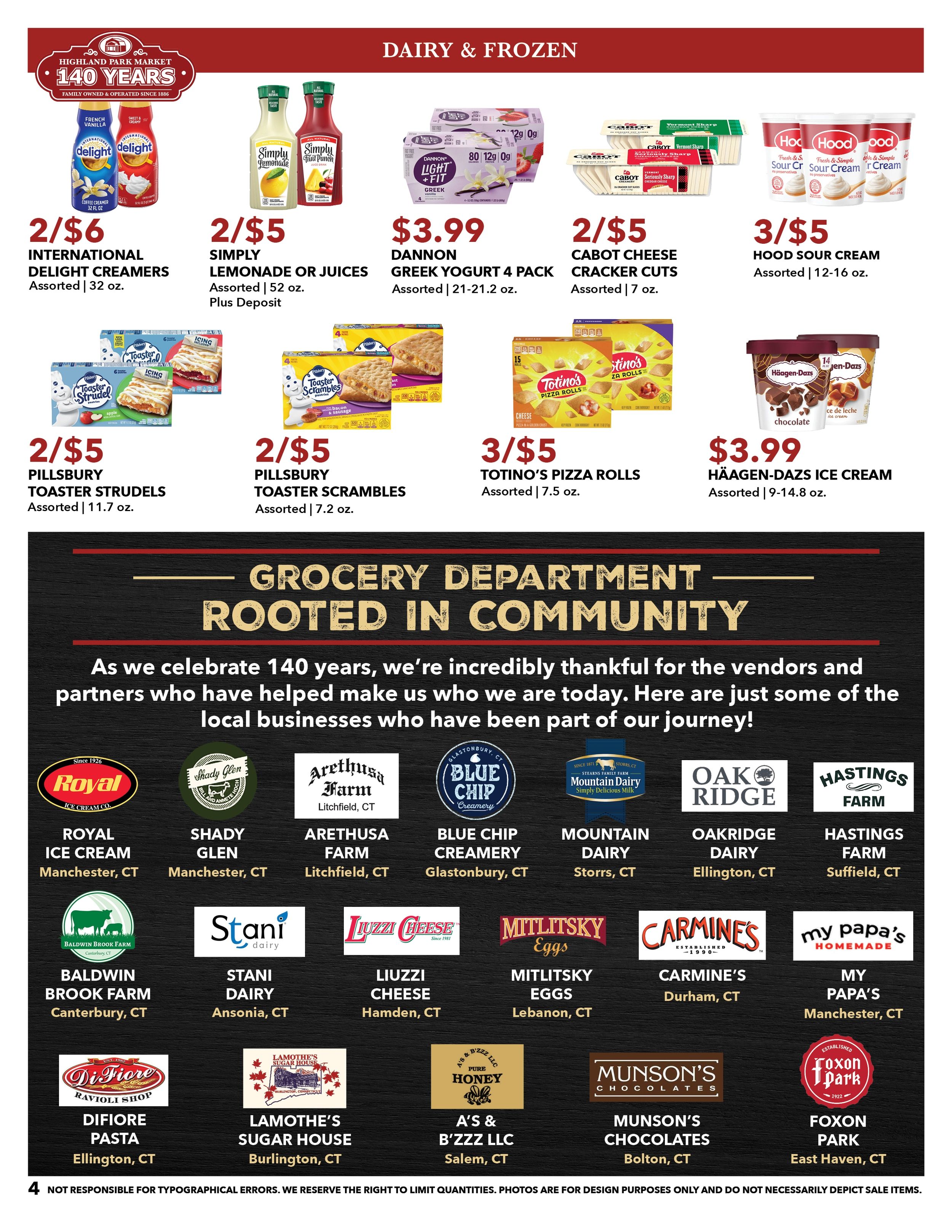 Highland Park Market Weekly Ad September 27 - October 3, 2026