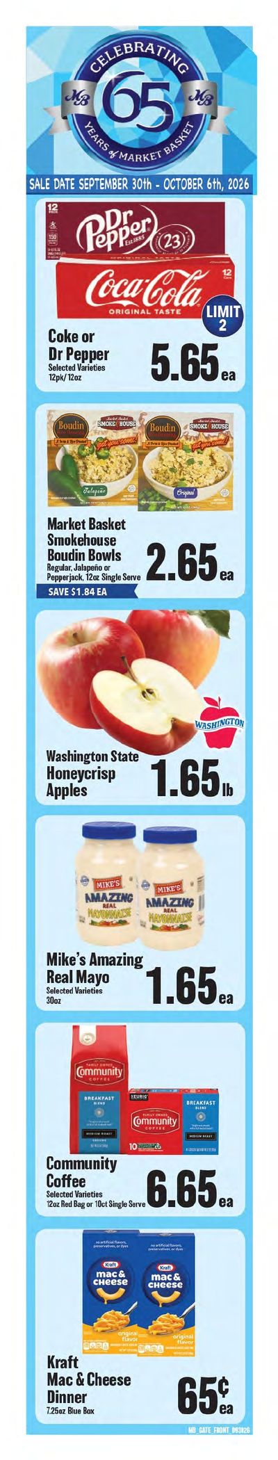 Market Basket (Louisiana) Weekly Ad September 30 - October 6, 2026