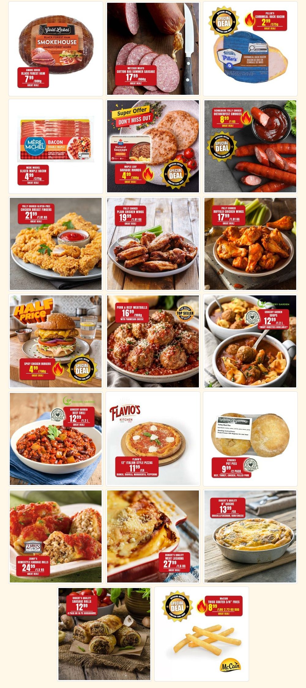 Robert's Quality Fresh Meats Flyer September 21 to 28