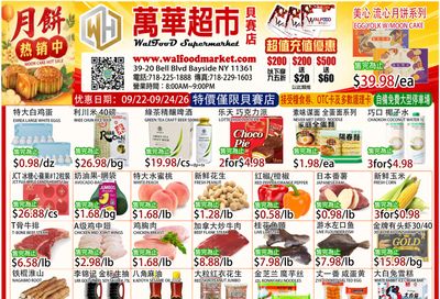 WalFood Supermarket Weekly Ad September 22 - 24, 2026