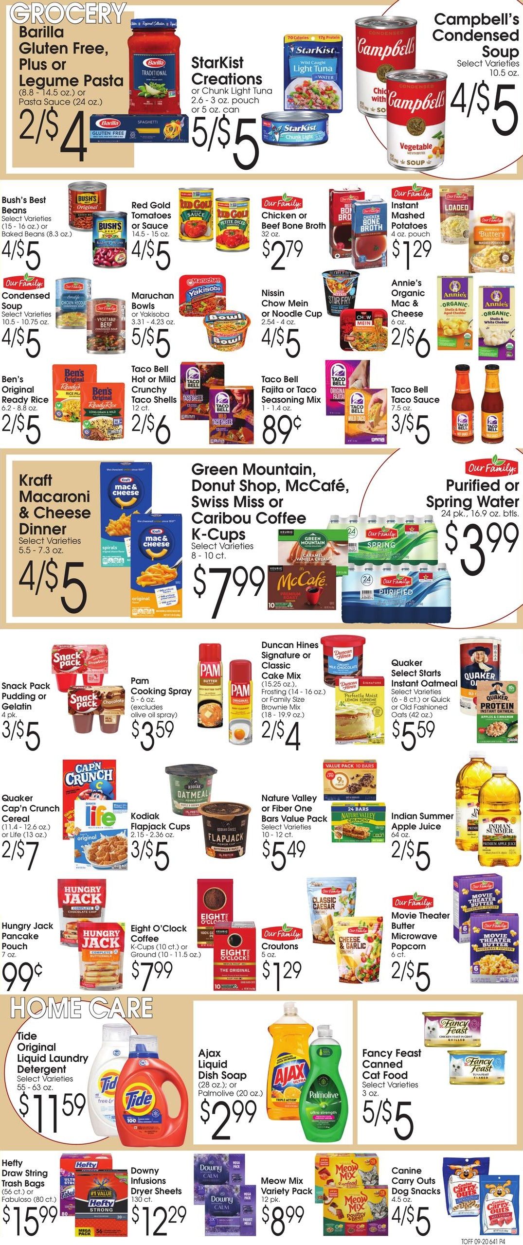 Olesons Farm Fresh Markets Weekly Ad September 20 - 26, 2026