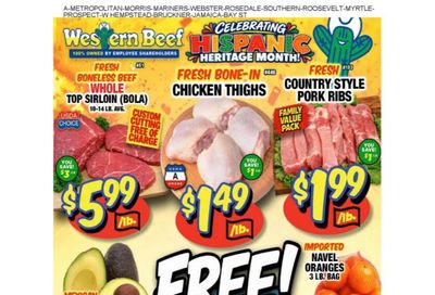 Western Beef (Elizabeth Area, NJ) Weekly Ad September 17 - 23, 2026