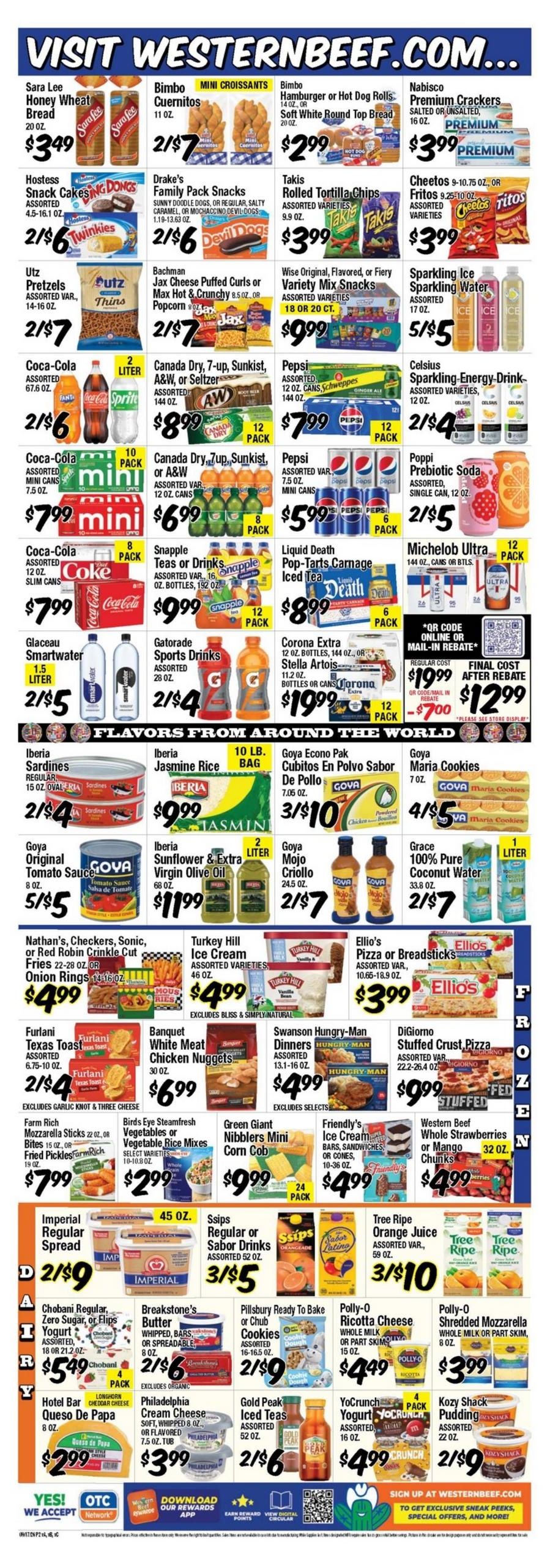 Western Beef (Elizabeth Area, NJ) Weekly Ad September 17 - 23, 2026
