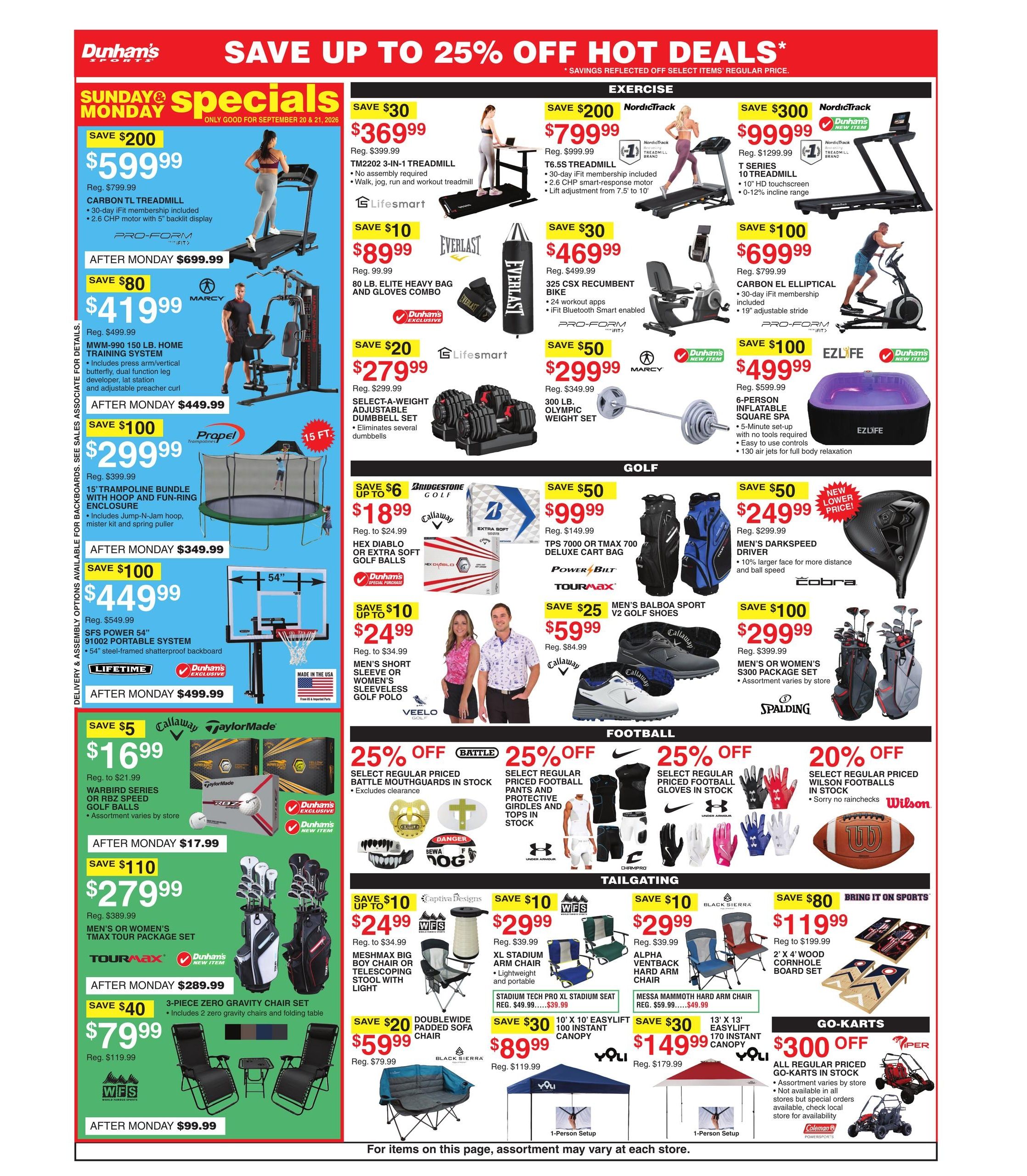 Dunham's Sports (Billings-Roundup Area, MT) Weekly Ad September 19 - 24, 2026