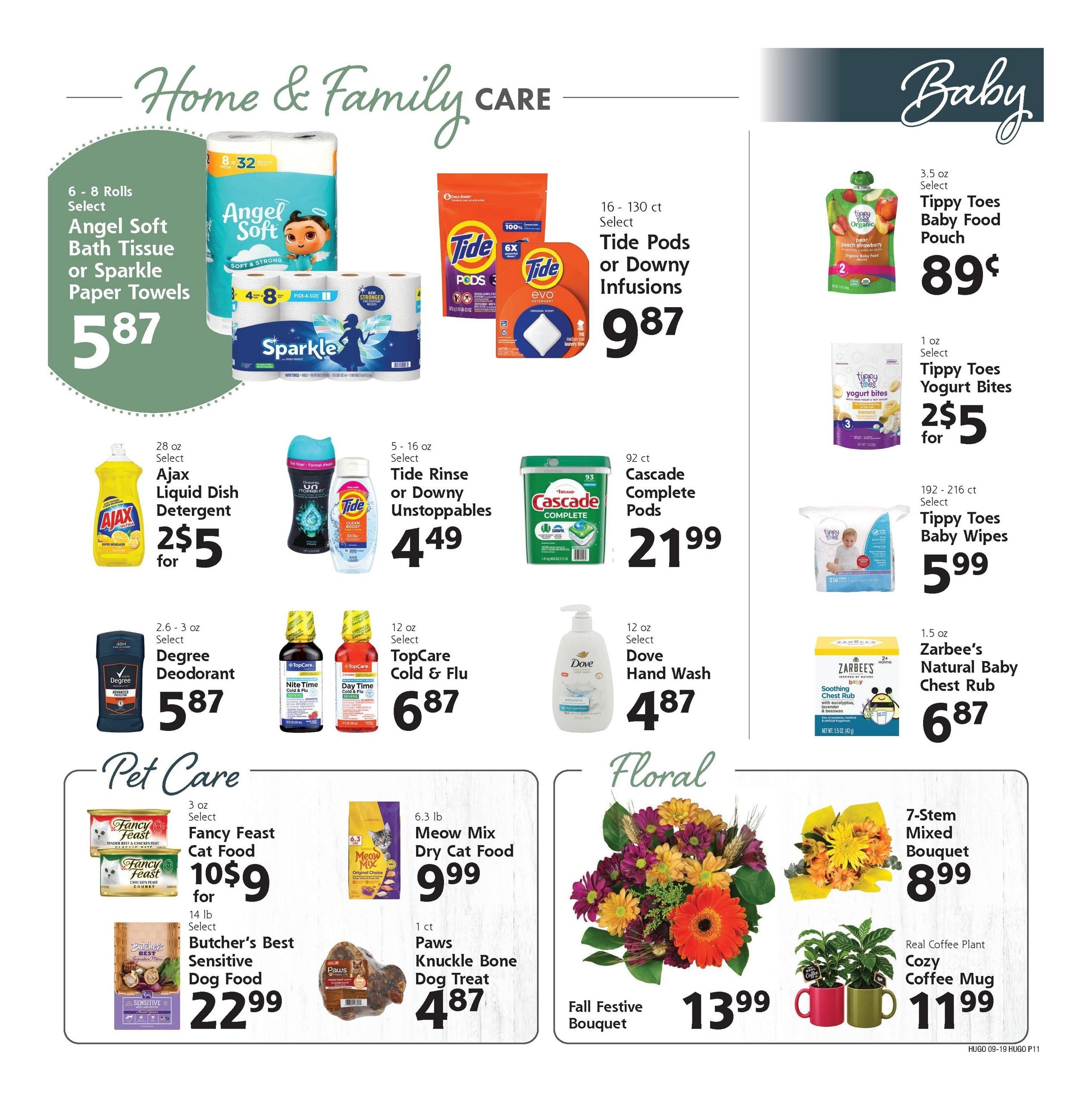 Hugo's Weekly Ad September 19 - 25, 2026