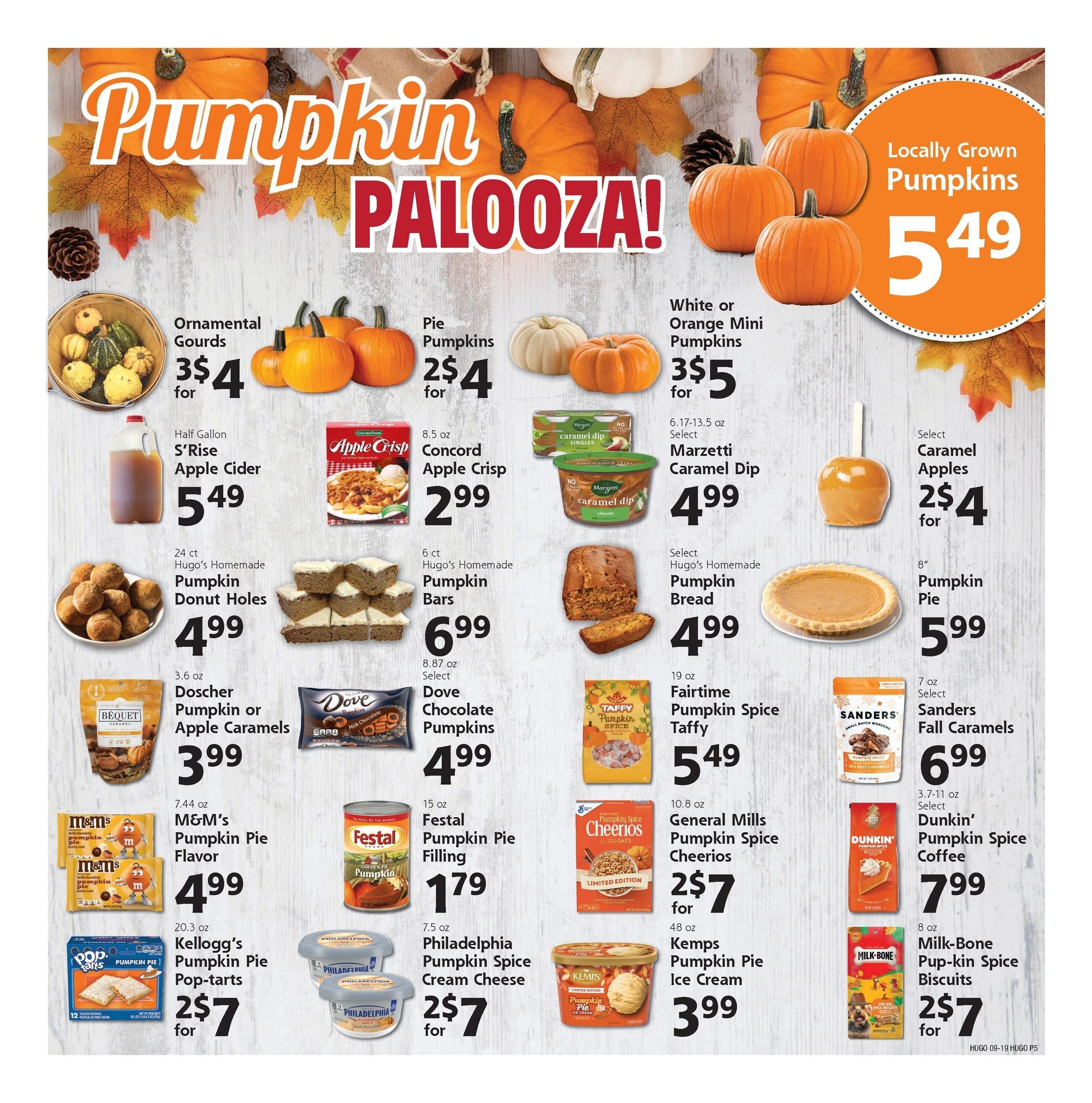 Hugo's Weekly Ad September 19 - 25, 2026