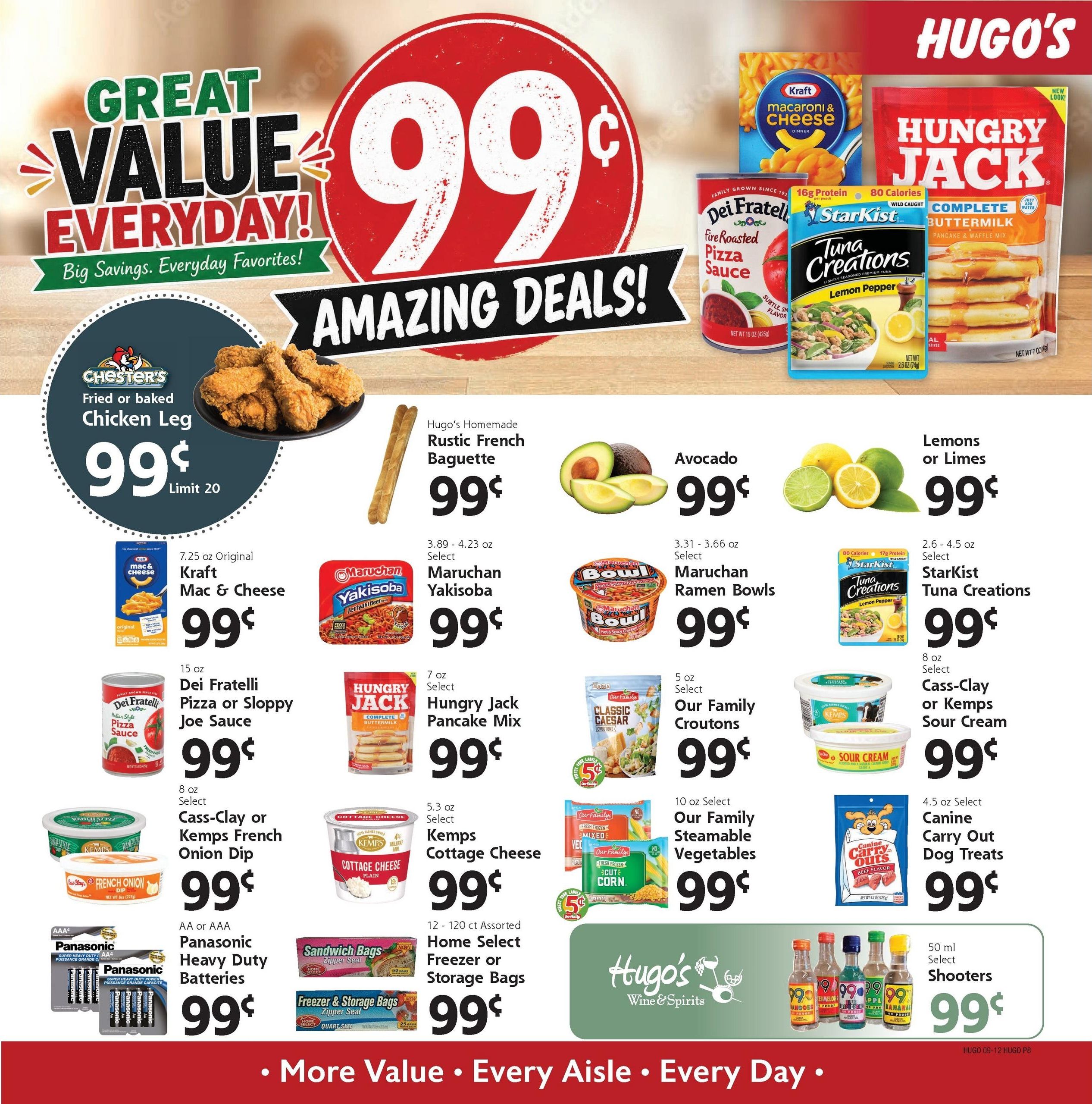 Hugo's Weekly Ad September 19 - 25, 2026