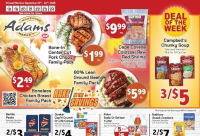 Tri-Town Foods Weekly Ad September 18 - 24, 2026