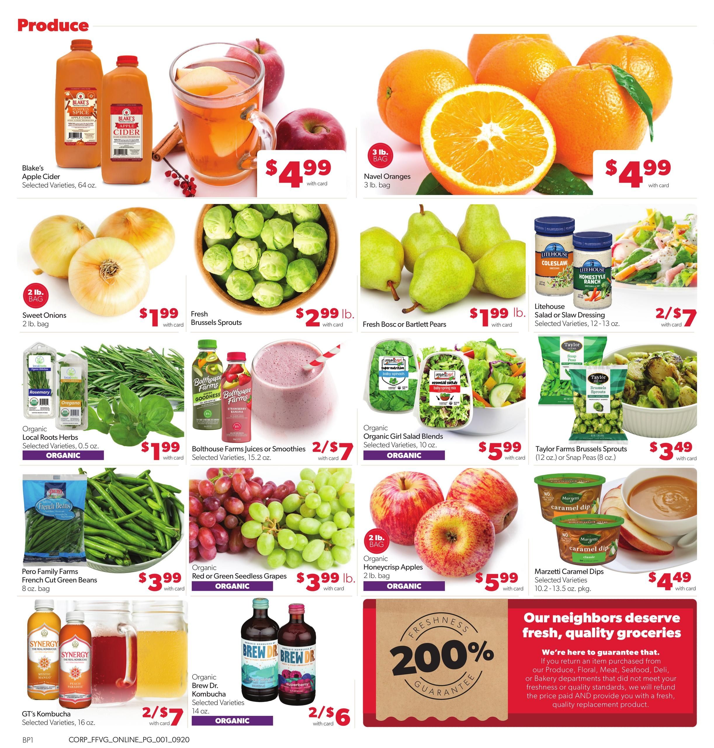 VG's Grocery Weekly Ad September 20 - 26, 2026