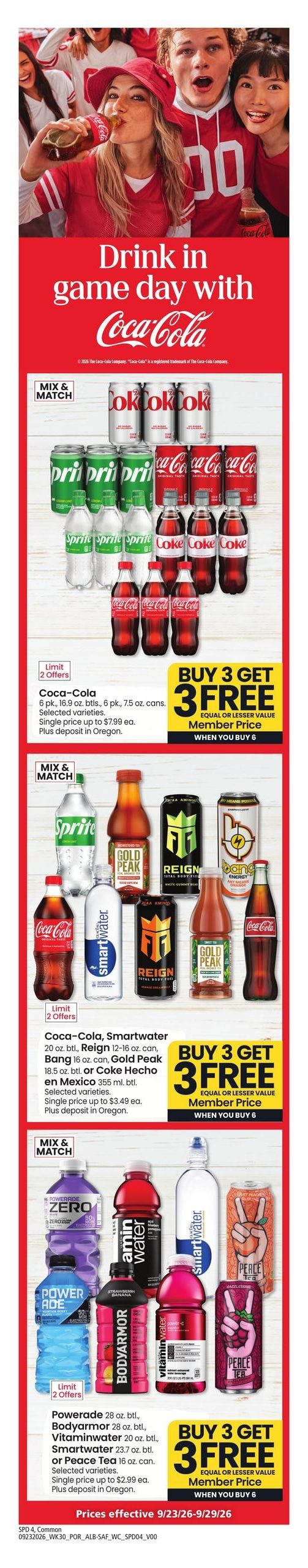 Albertsons (Adams Area, OR) Weekly Ad September 23 - 29, 2026