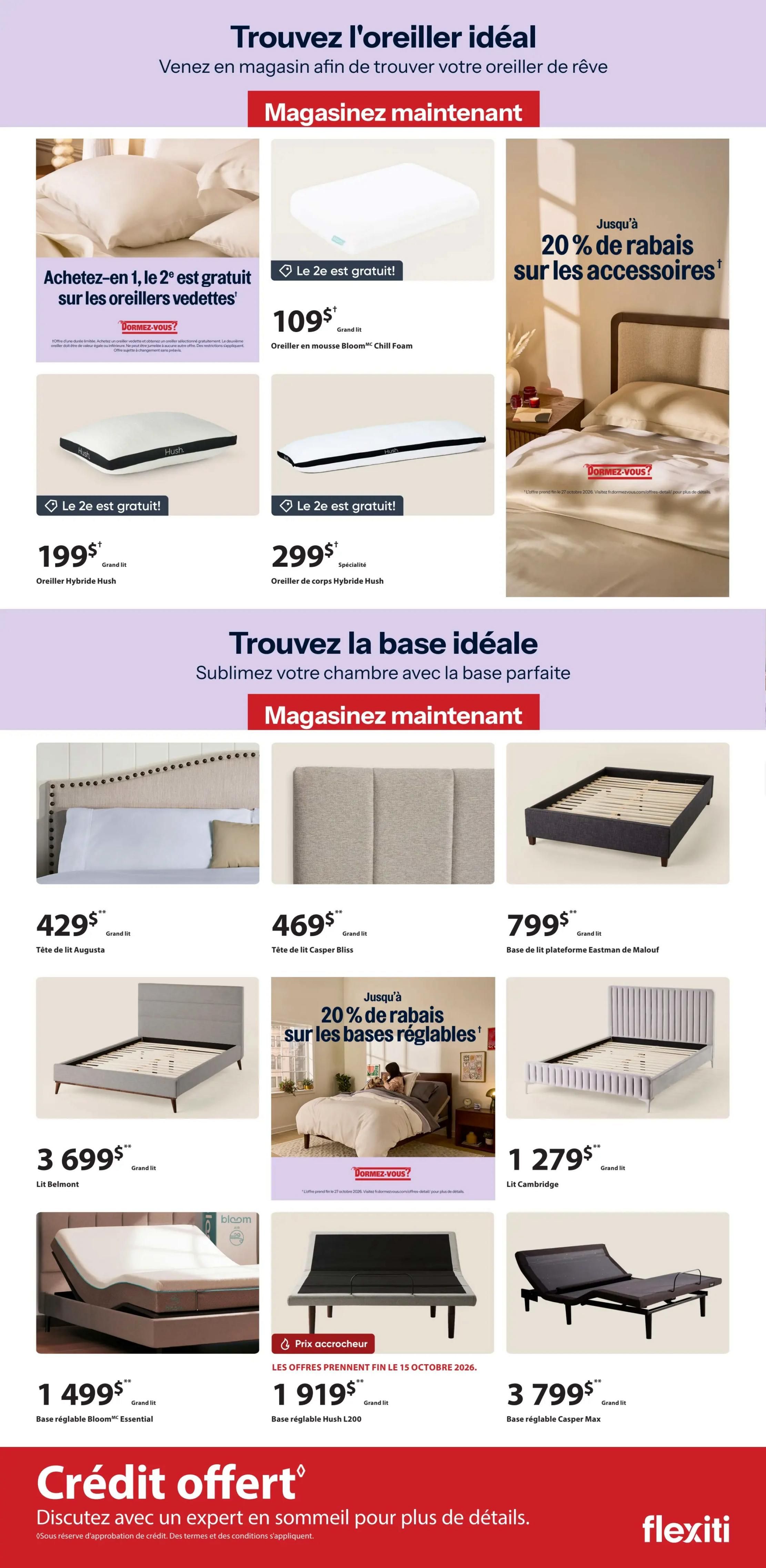 Dormez-vous Flyer September 23 to 29