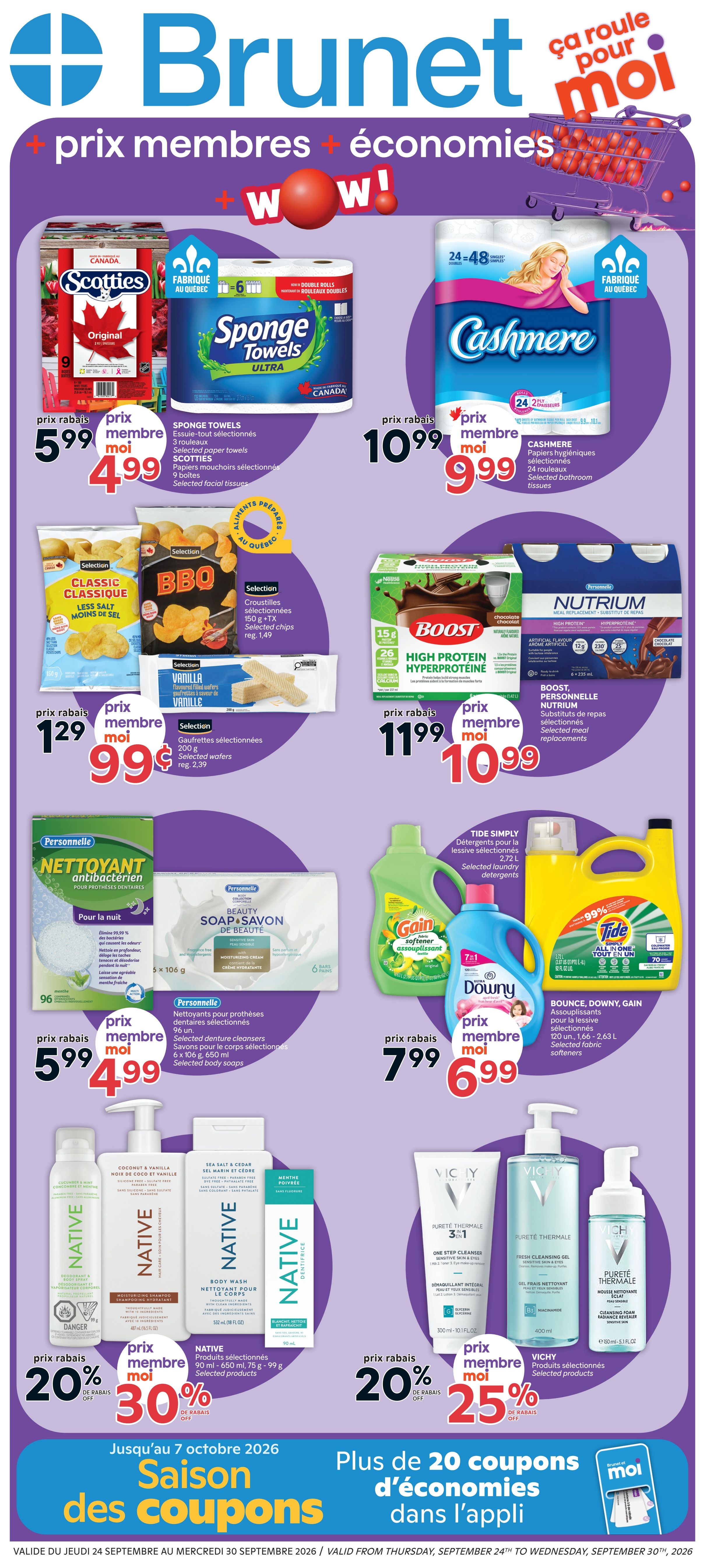 Brunet Flyer September 24 to 30