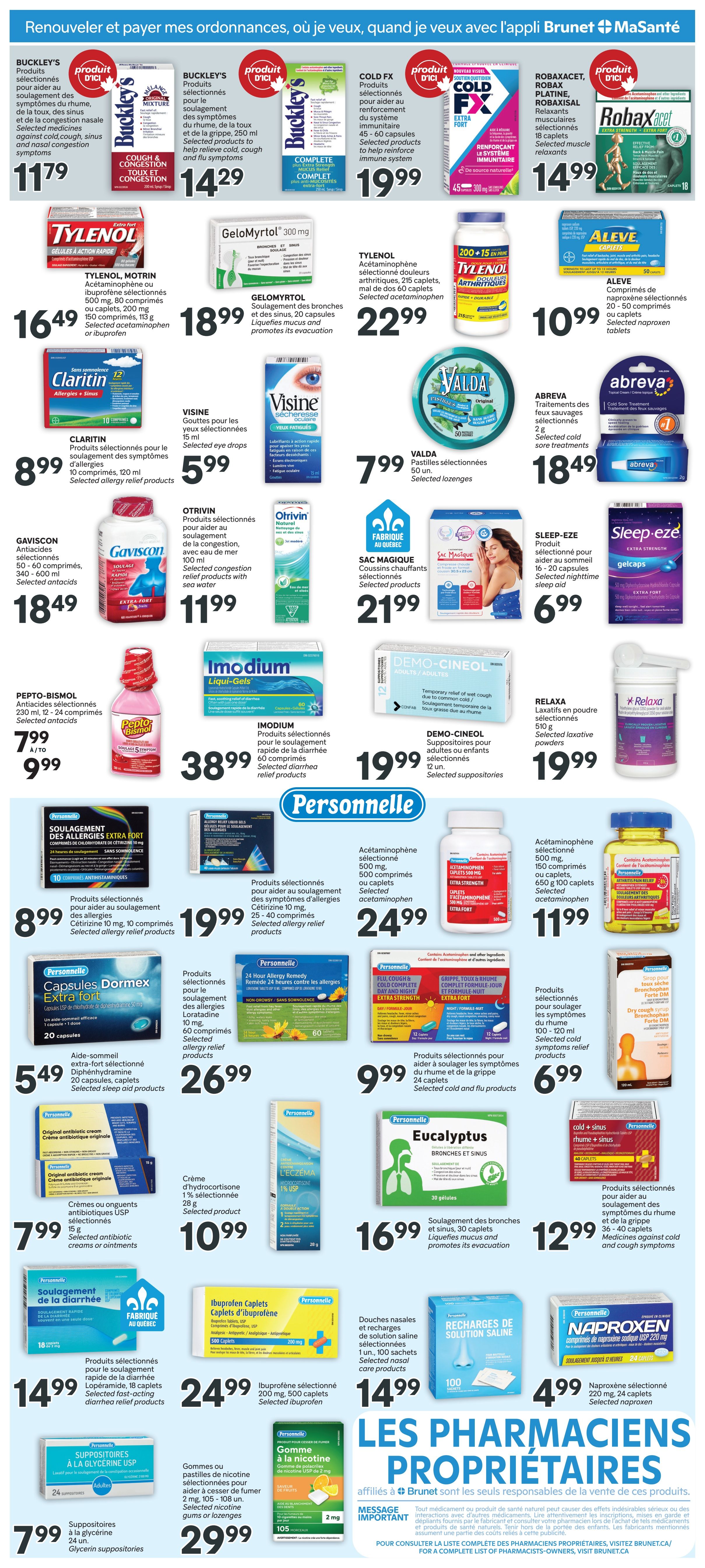 Brunet Flyer September 24 to 30