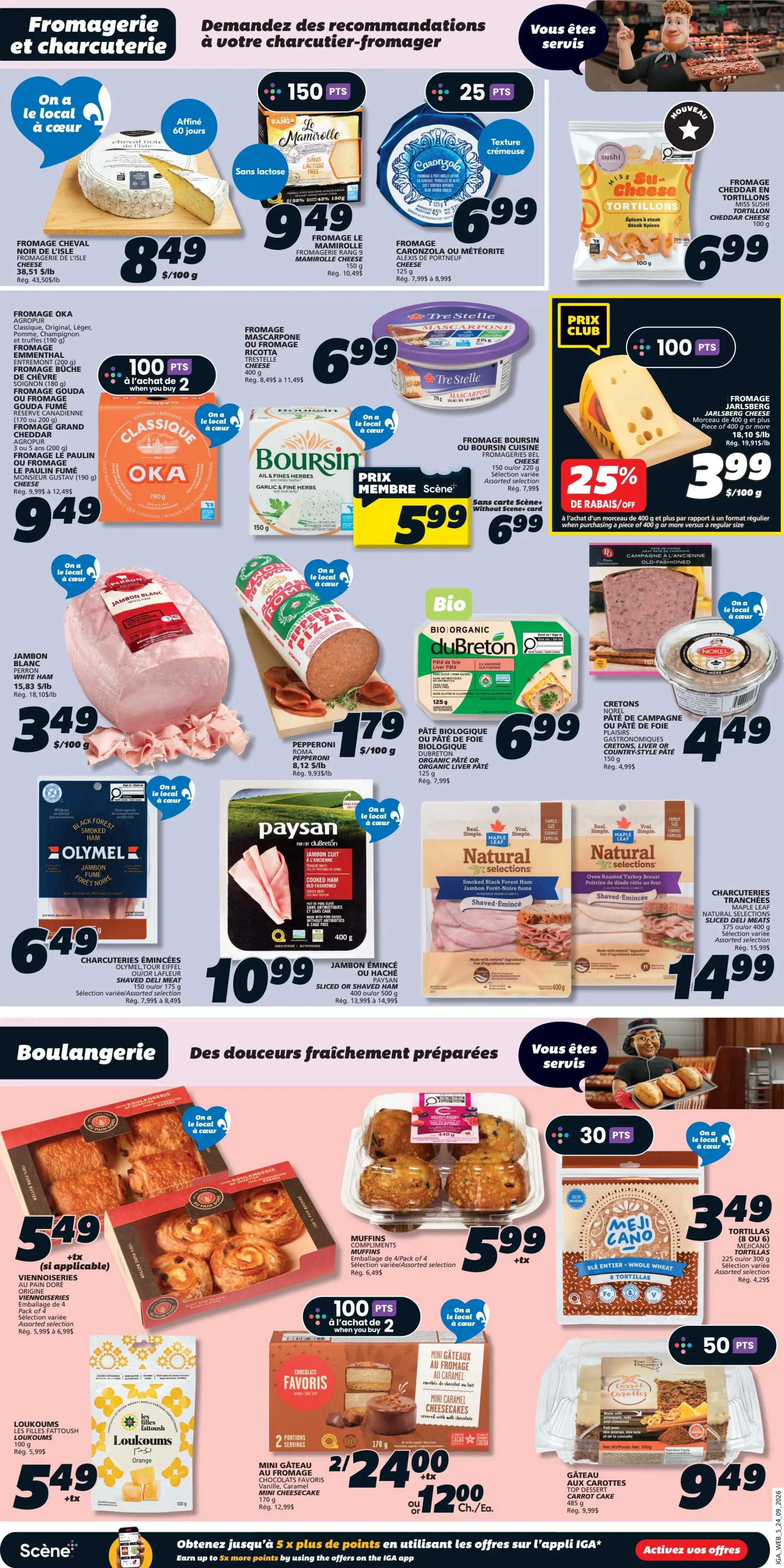 IGA (QC) Flyer September 24 to 30