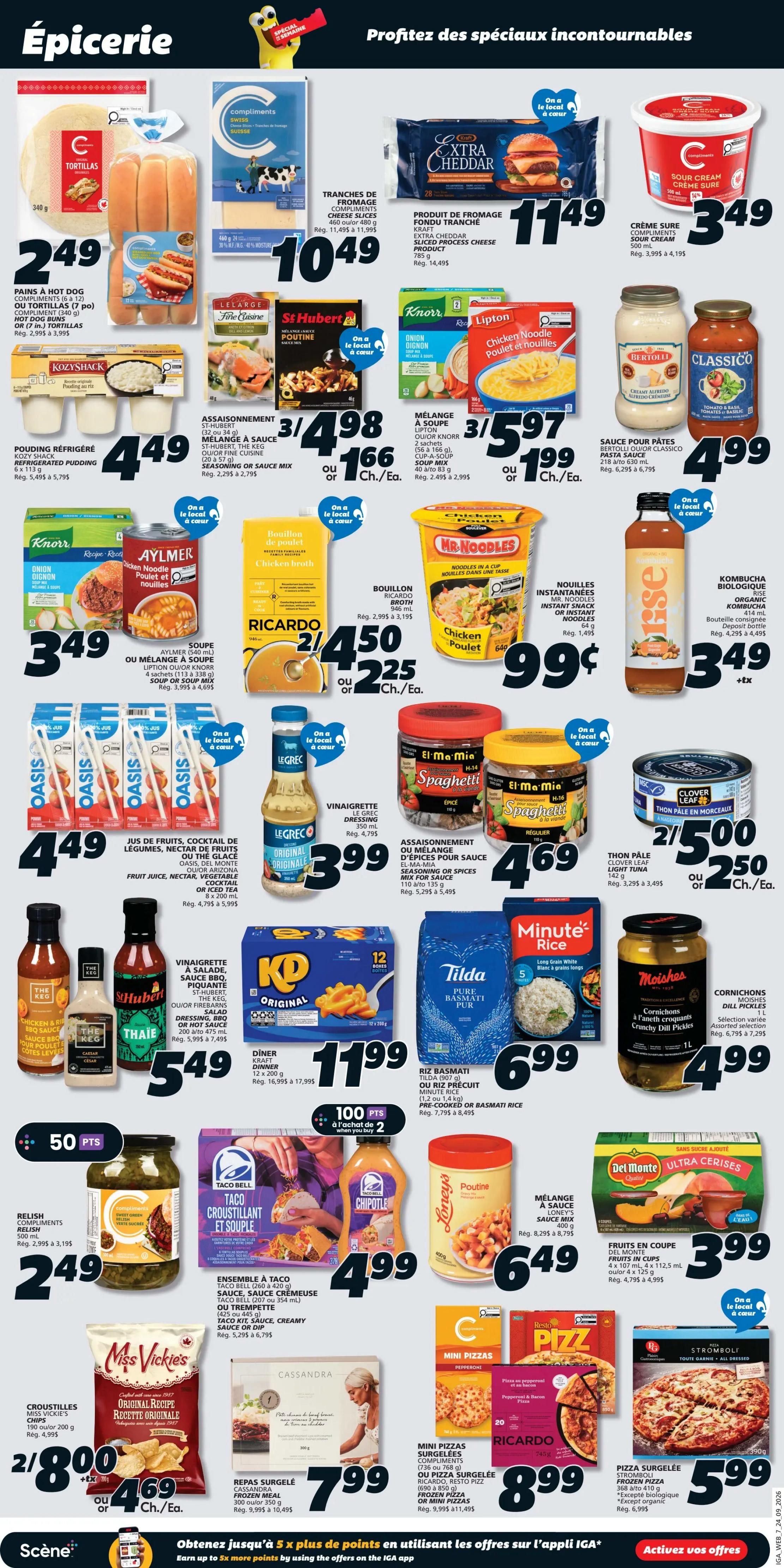IGA (QC) Flyer September 24 to 30