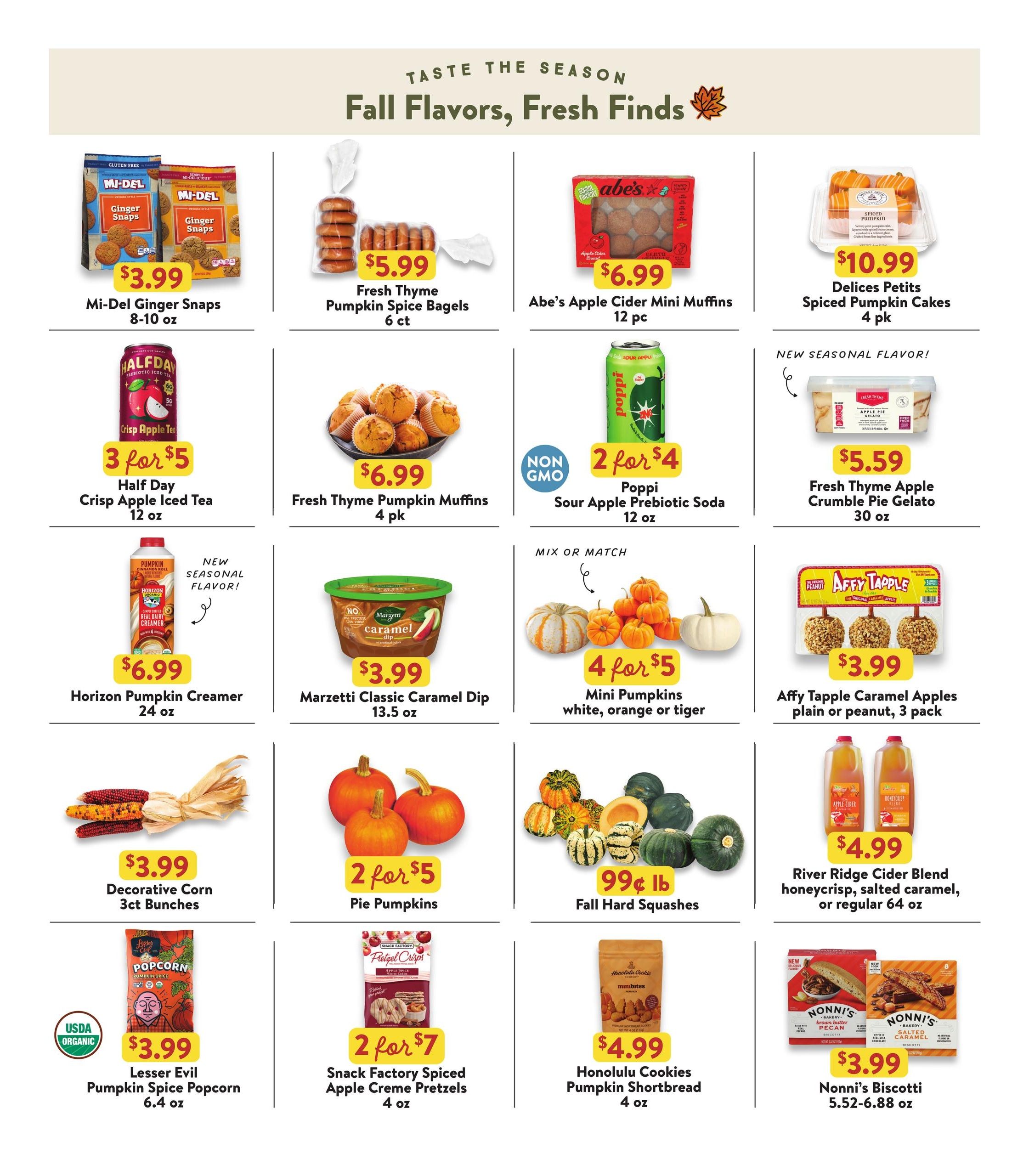 Fresh Thyme Market (Attica Area, IN) Weekly Ad September 23 - 29, 2026