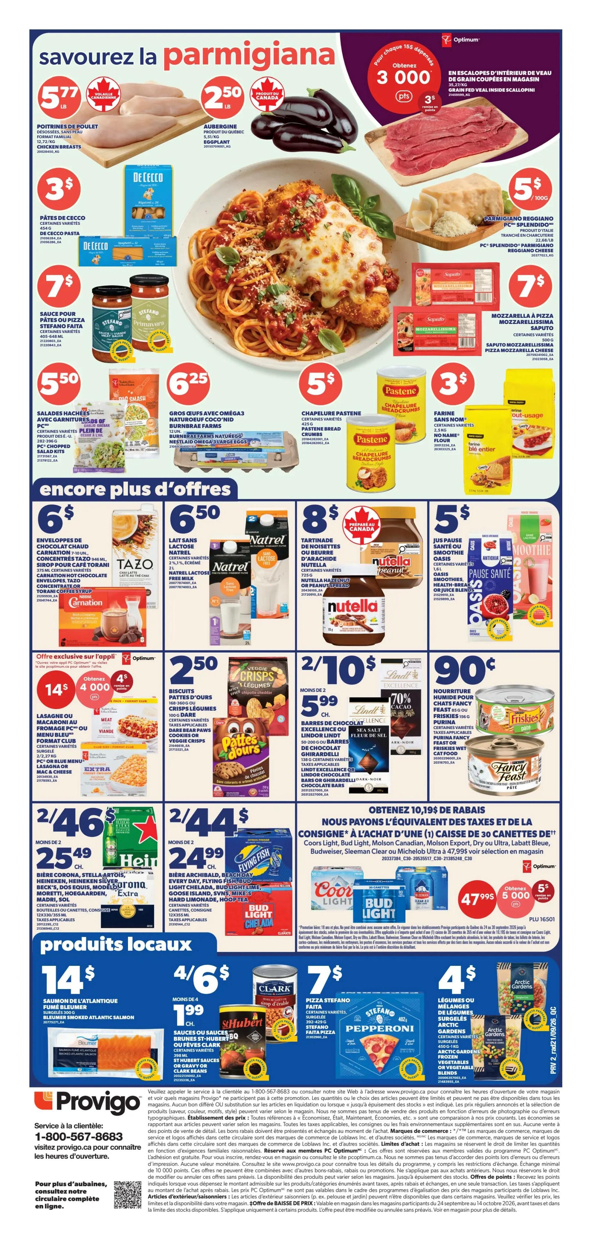 Provigo Flyer September 24 to 30