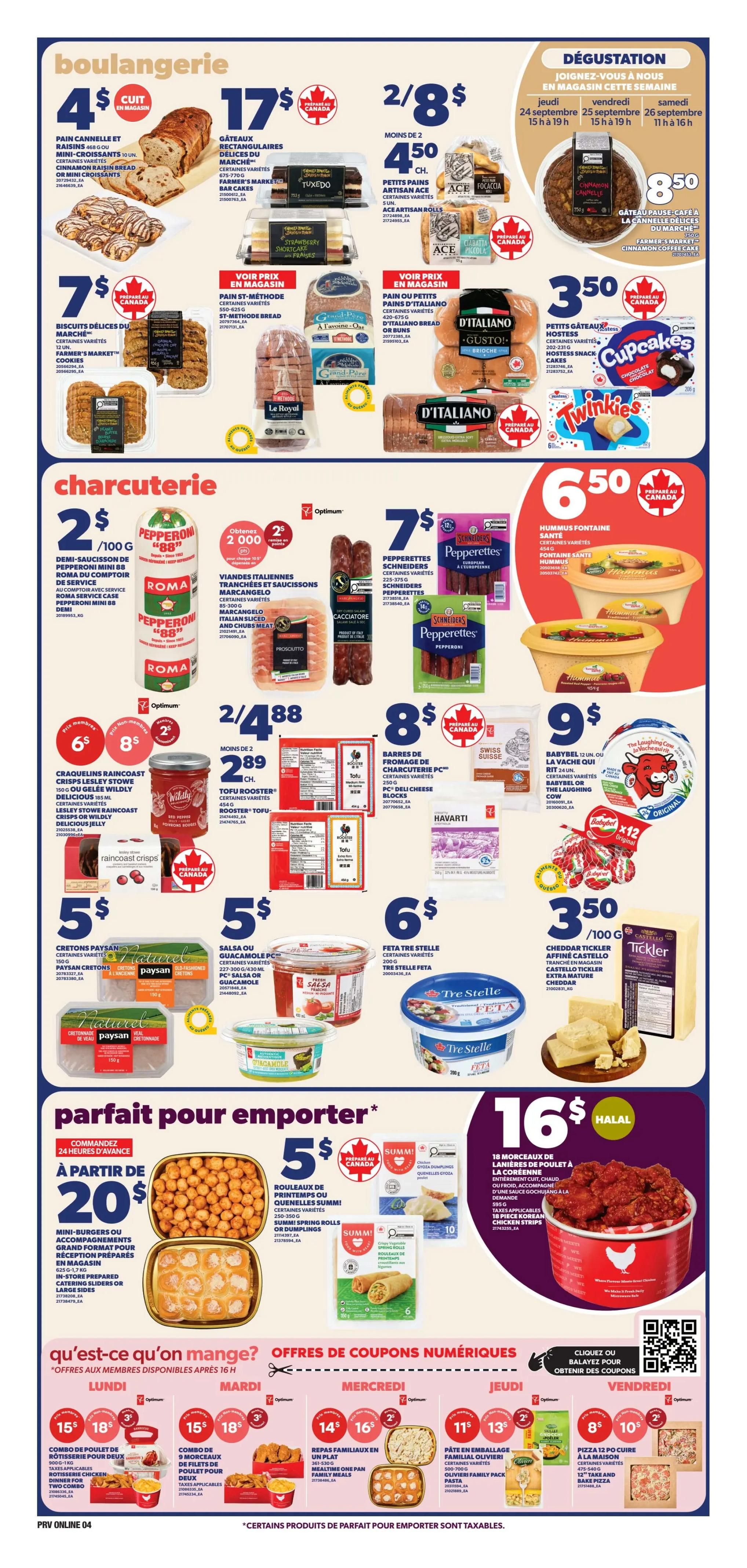 Provigo Flyer September 24 to 30