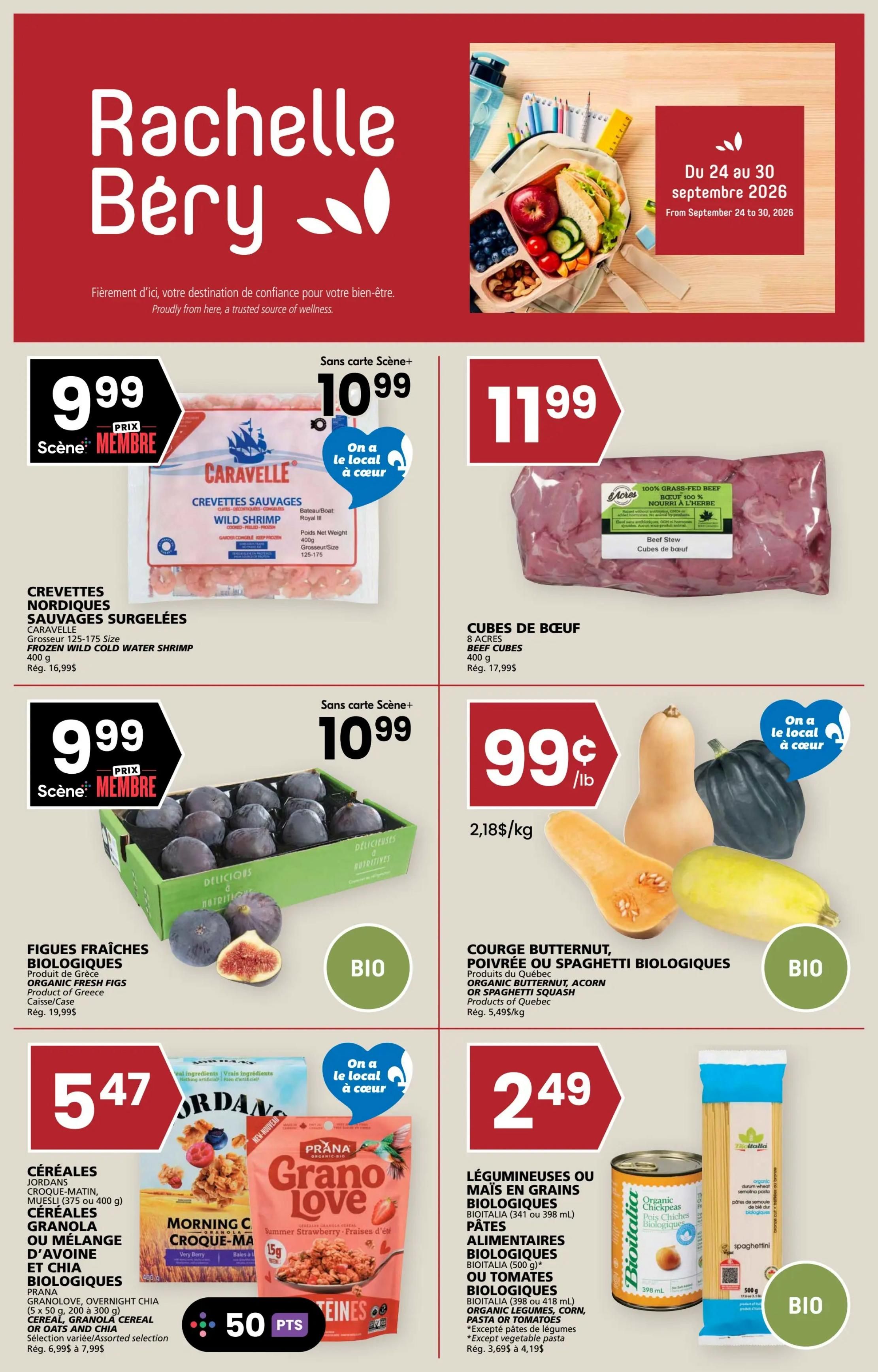 Rachelle Bery Grocery Flyer September 24 to 30