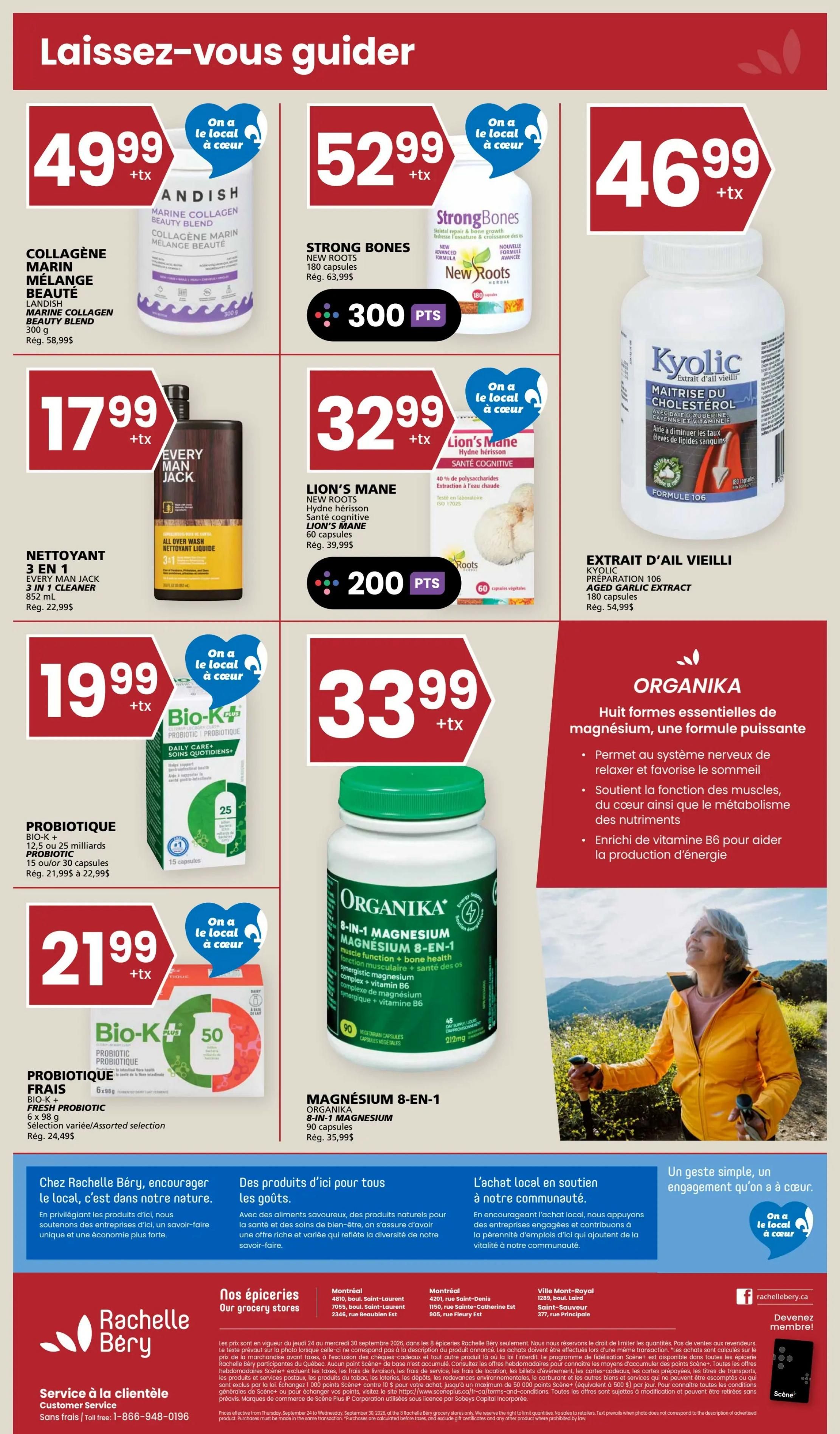 Rachelle Bery Grocery Flyer September 24 to 30