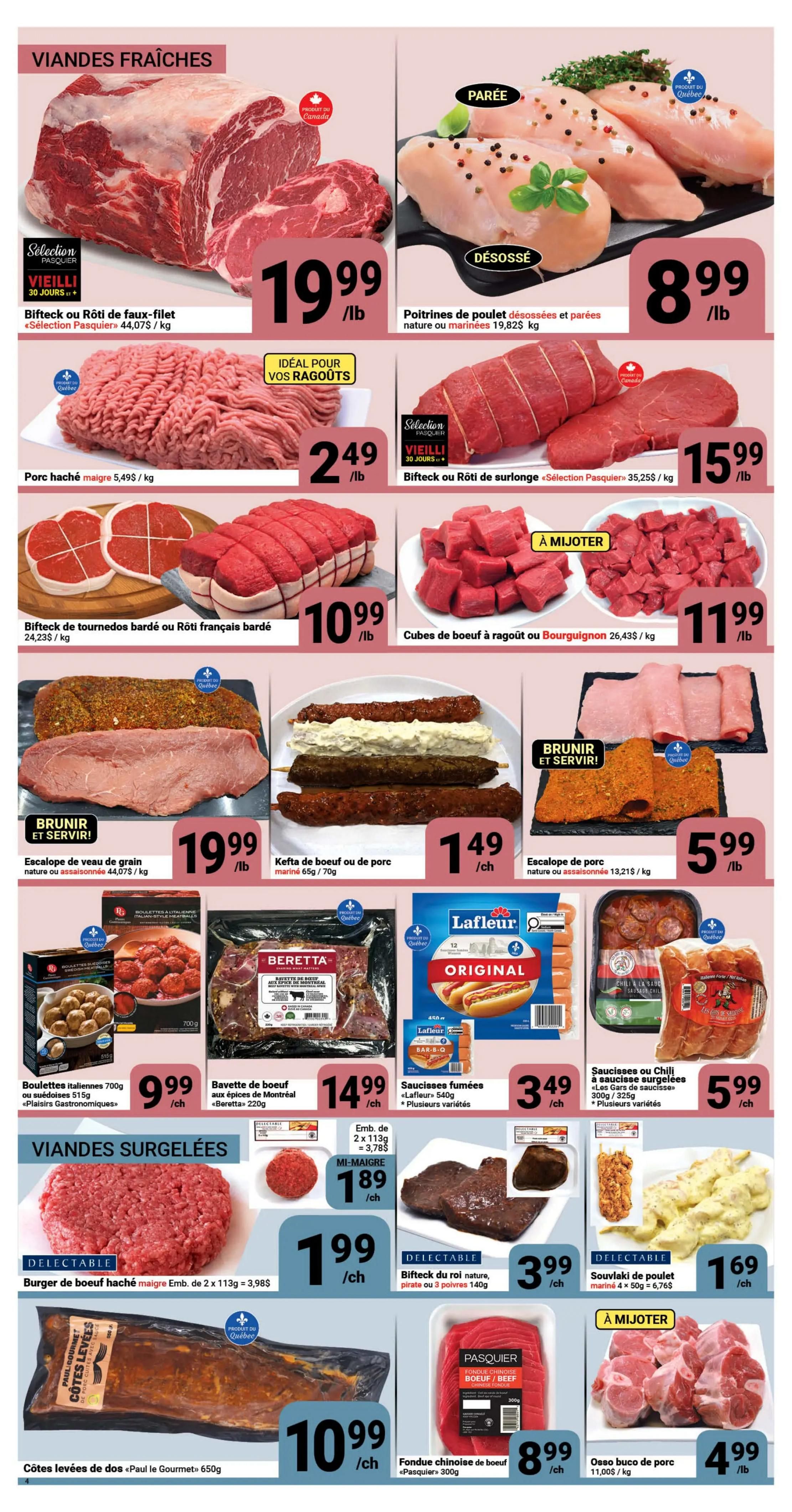 Pasquier Flyer September 24 to 30