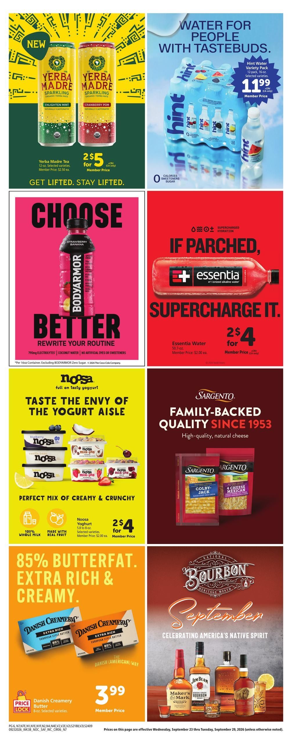 Vons (Burrel Area, CA) Weekly Ad September 23 - 29, 2026