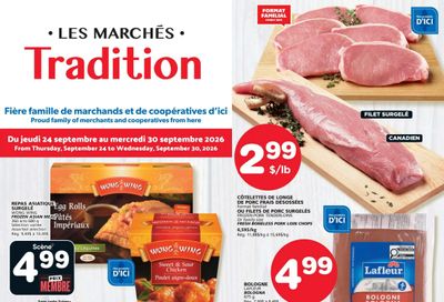 Marche Tradition (QC) Flyer September 24 to 30