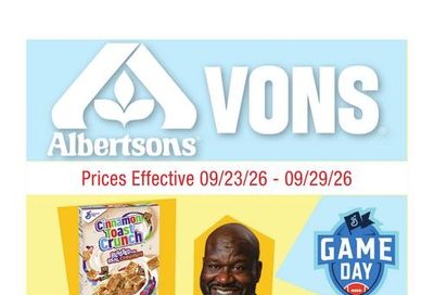 Vons (Henderson Area, NV) Weekly Ad September 23 - 29, 2026